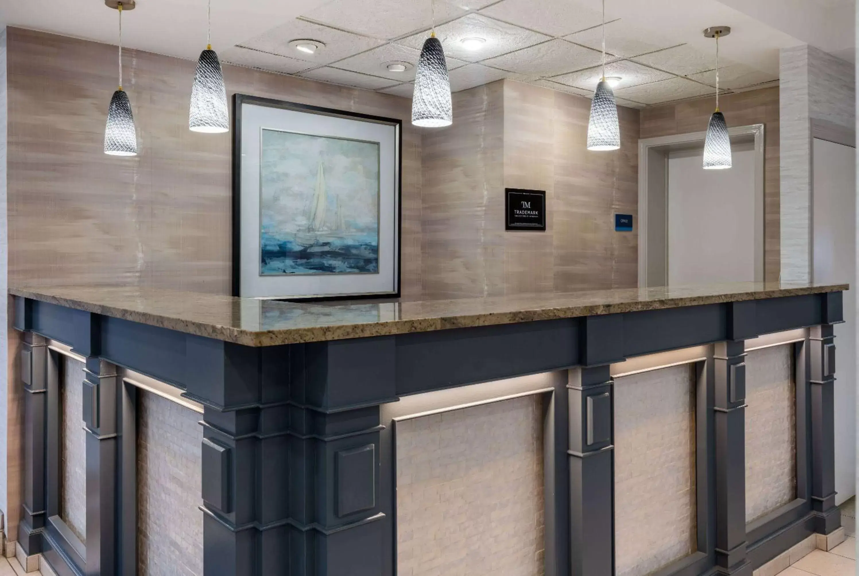 Lobby or reception in The Sandbar Hotel, Trademark Collection by Wyndham Lobby or reception in The Sandbar Hotel, Trademark Collection by Wyndham