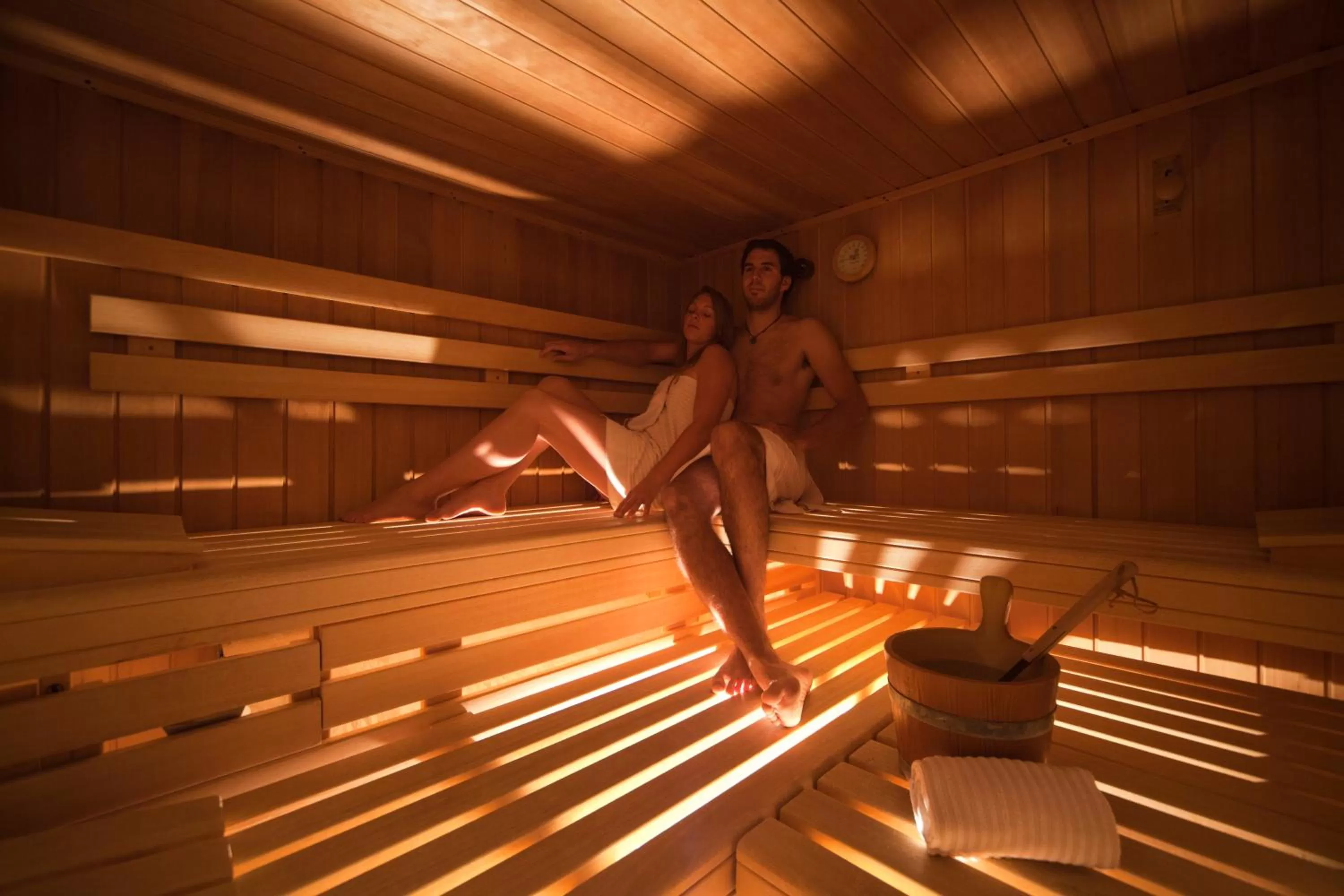 Sauna in Hotel Christiania Saas-Fee
