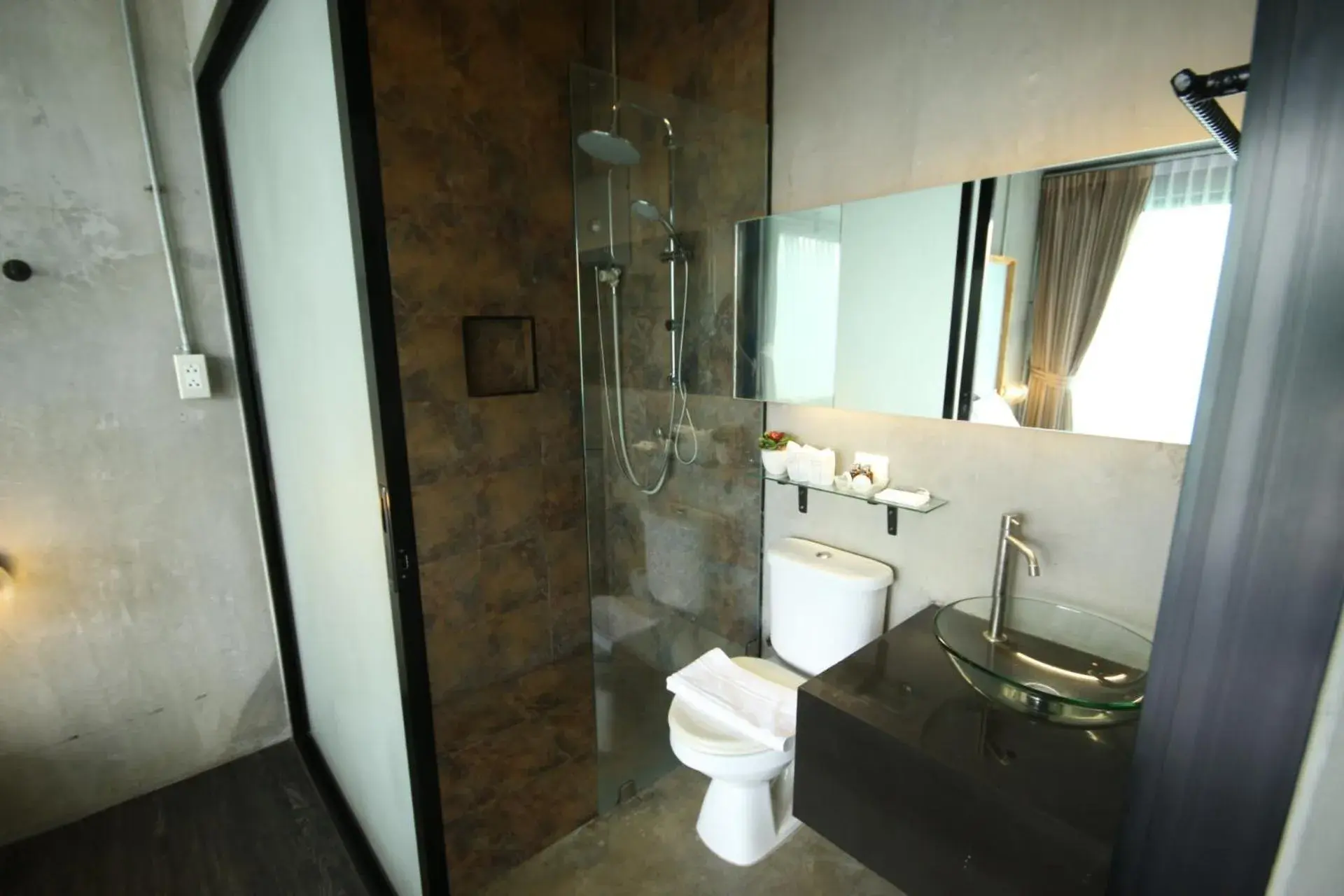 Toilet, Bathroom in BED STOP Hotel Chiangmai