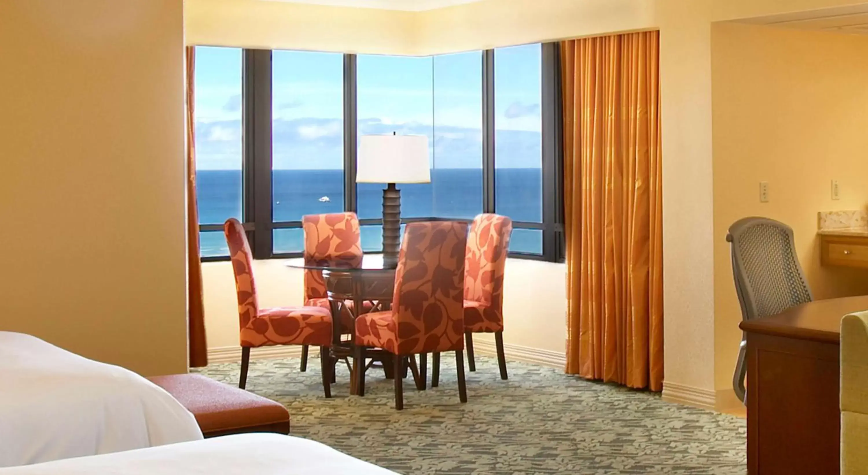 Living room in Hilton Hawaiian Village Waikiki Beach Resort