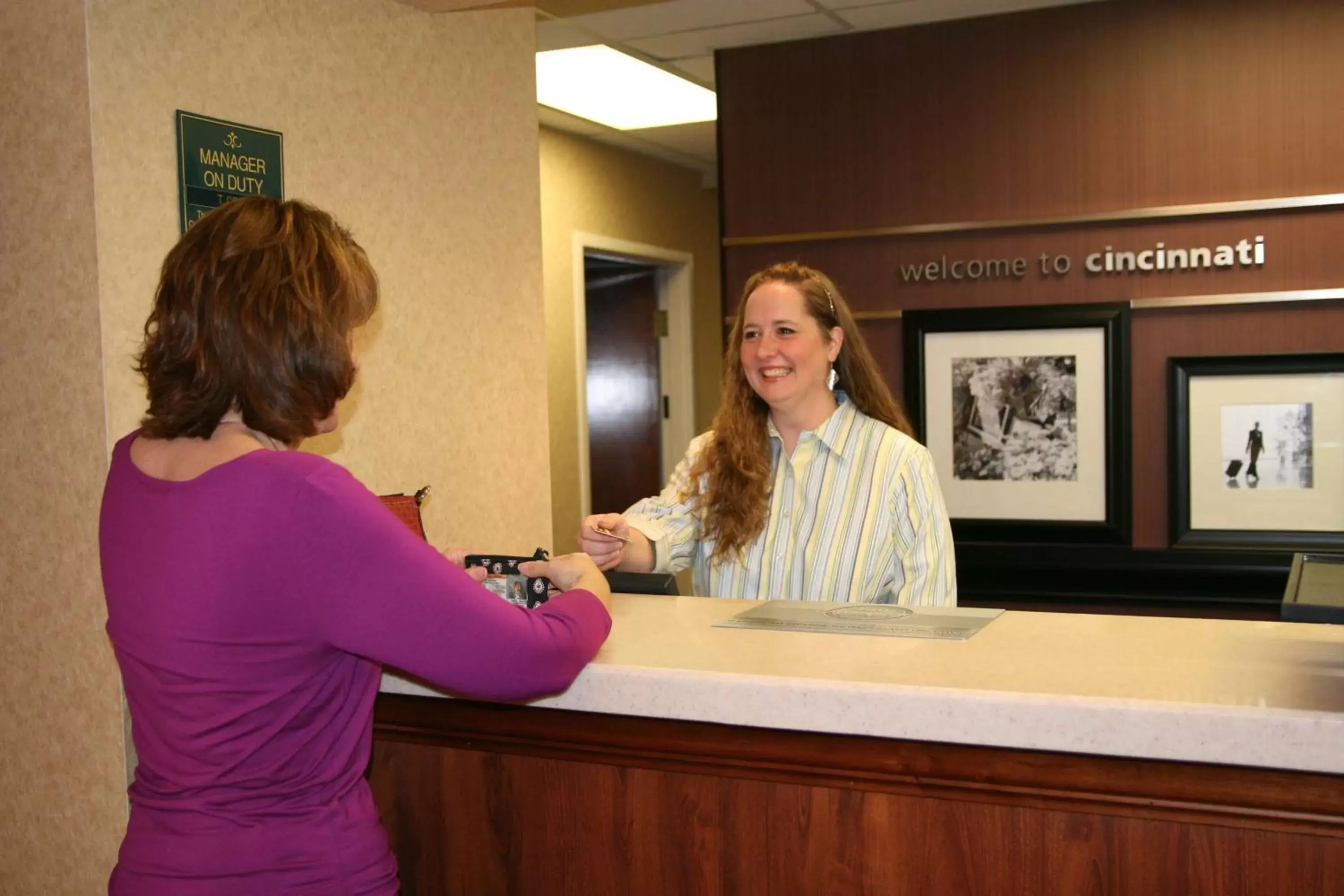 Lobby or reception, Lobby/Reception in Hampton Inn Cincinnati Northwest Fairfield