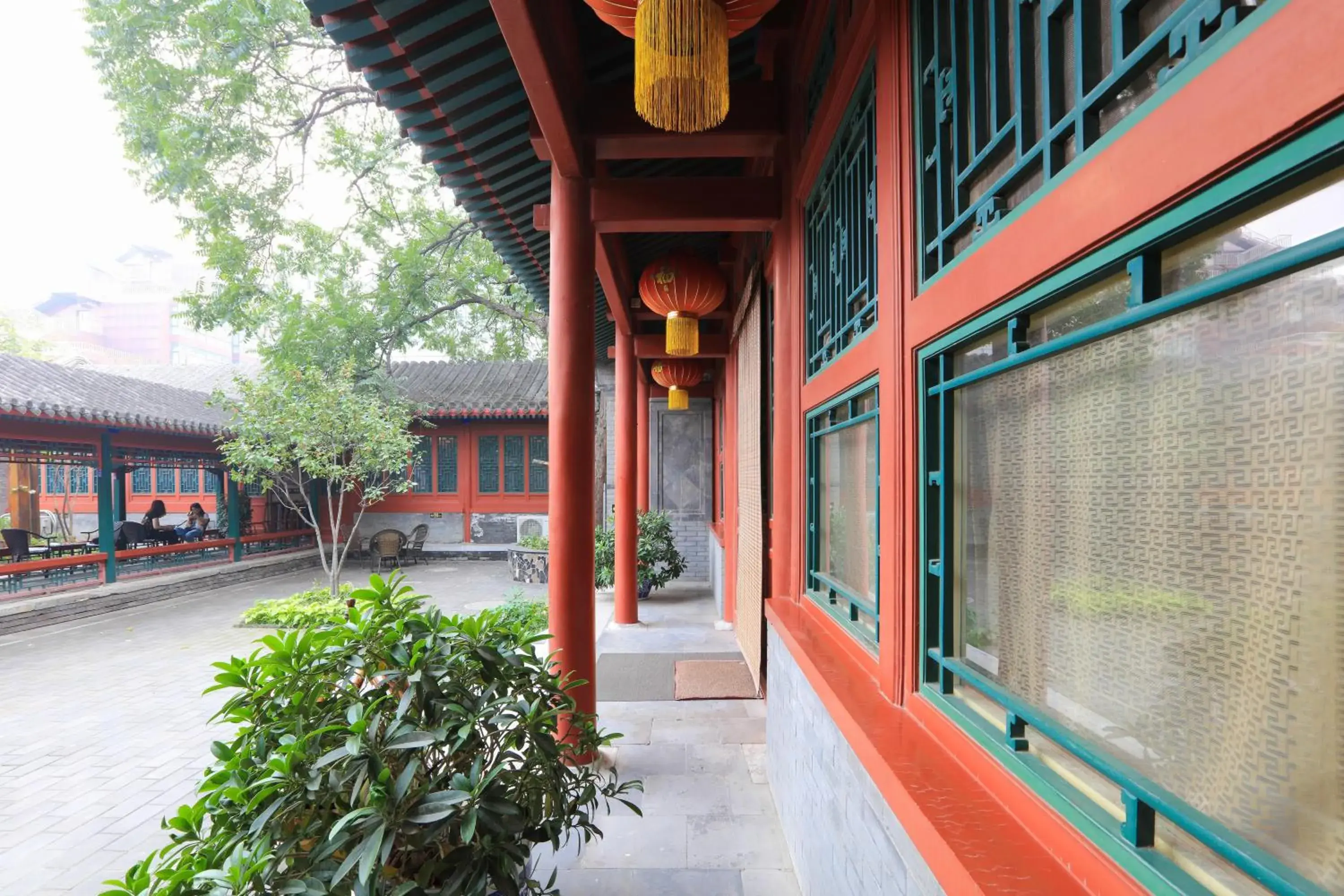 Property building, Patio/Outdoor Area in Beijing Jingyuan Courtyard Hotel