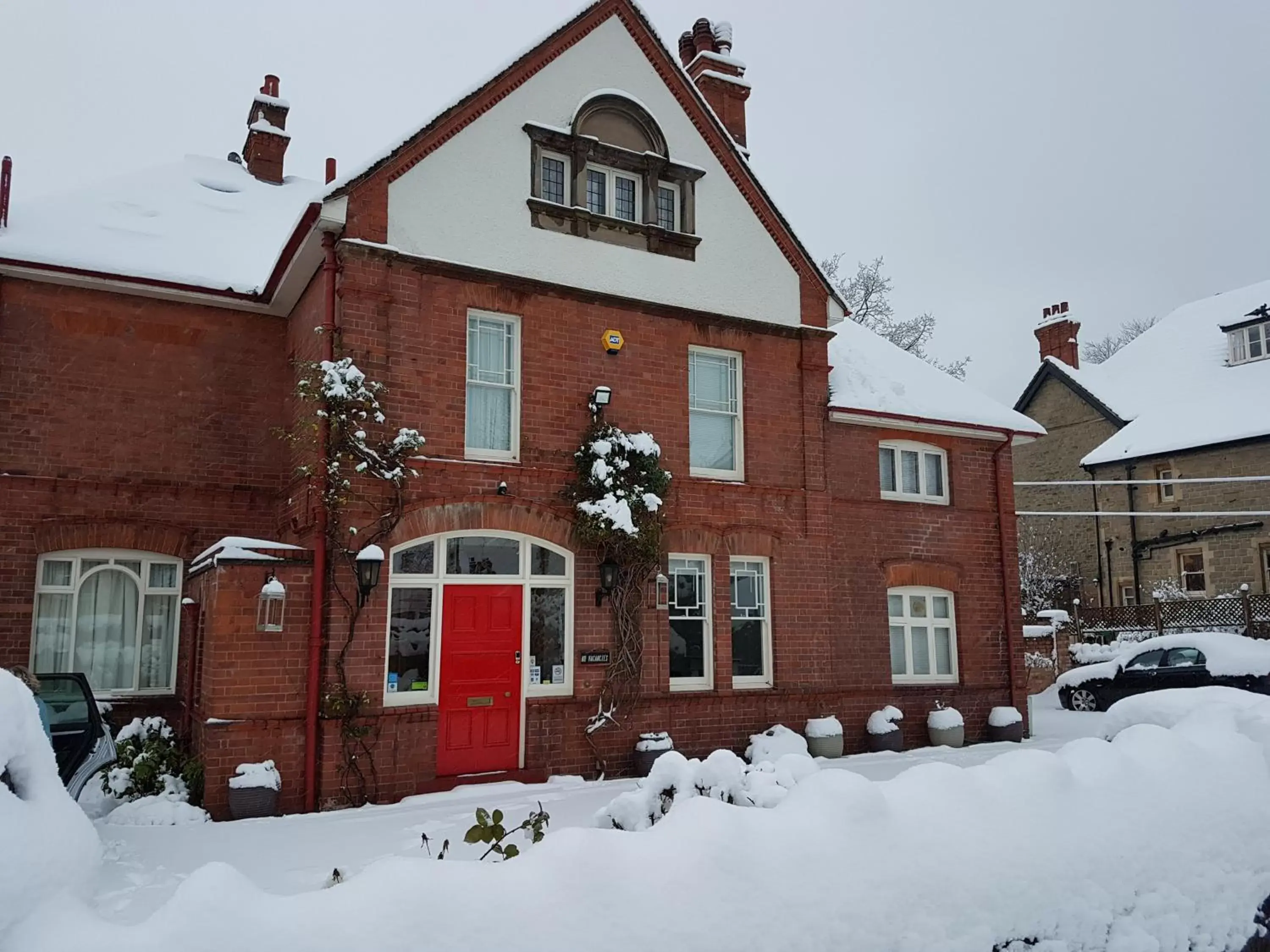 Winter in Copper Beech House