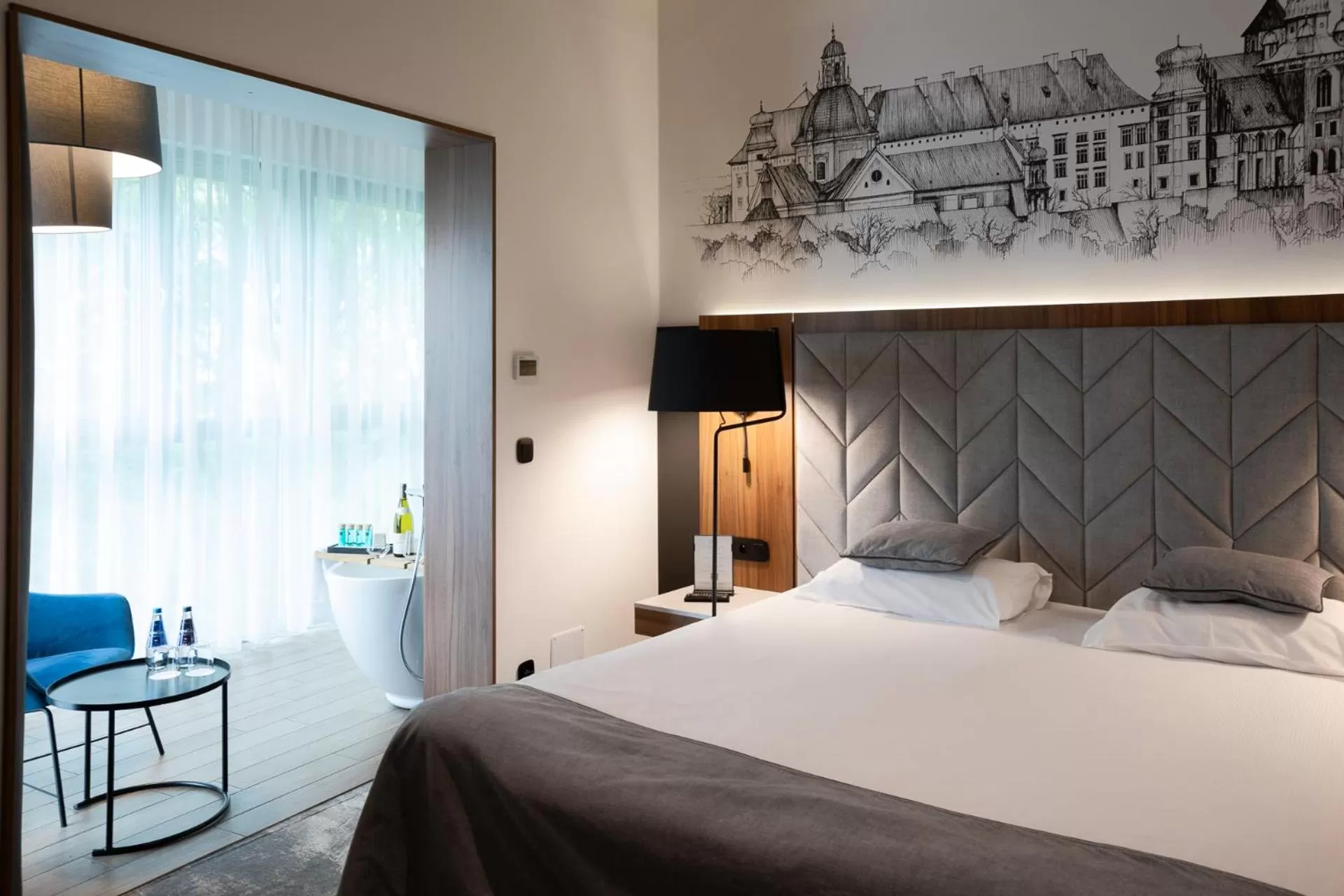 Bed in Focus Hotel Premium Kraków