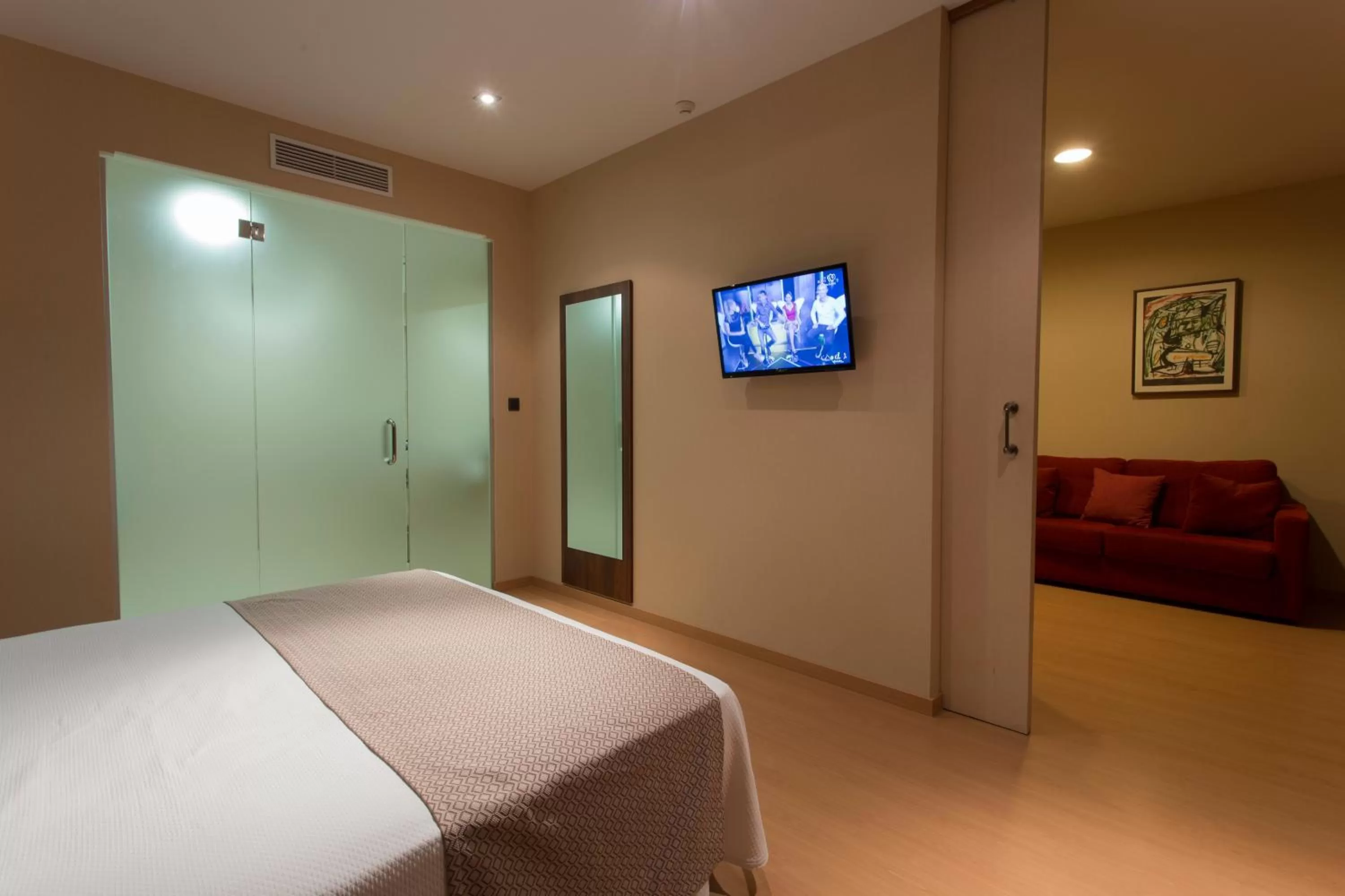 Decorative detail, Bed in Sercotel Riscal