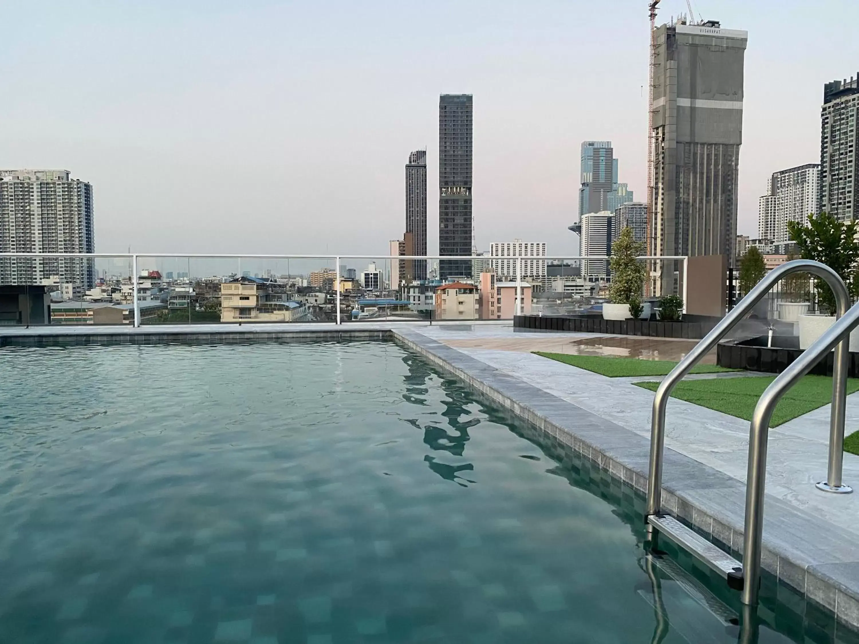 Swimming pool in S3 Siam Bangkok Hotel Swimming pool in S3 Siam Bangkok Hotel