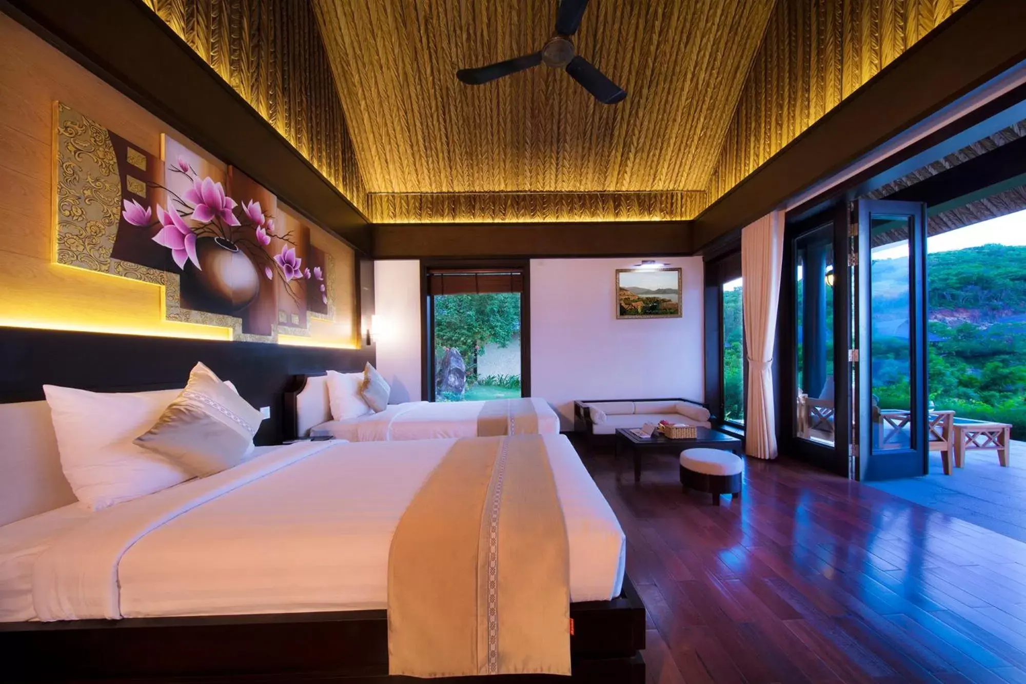 Bedroom in Hon Tam Resort