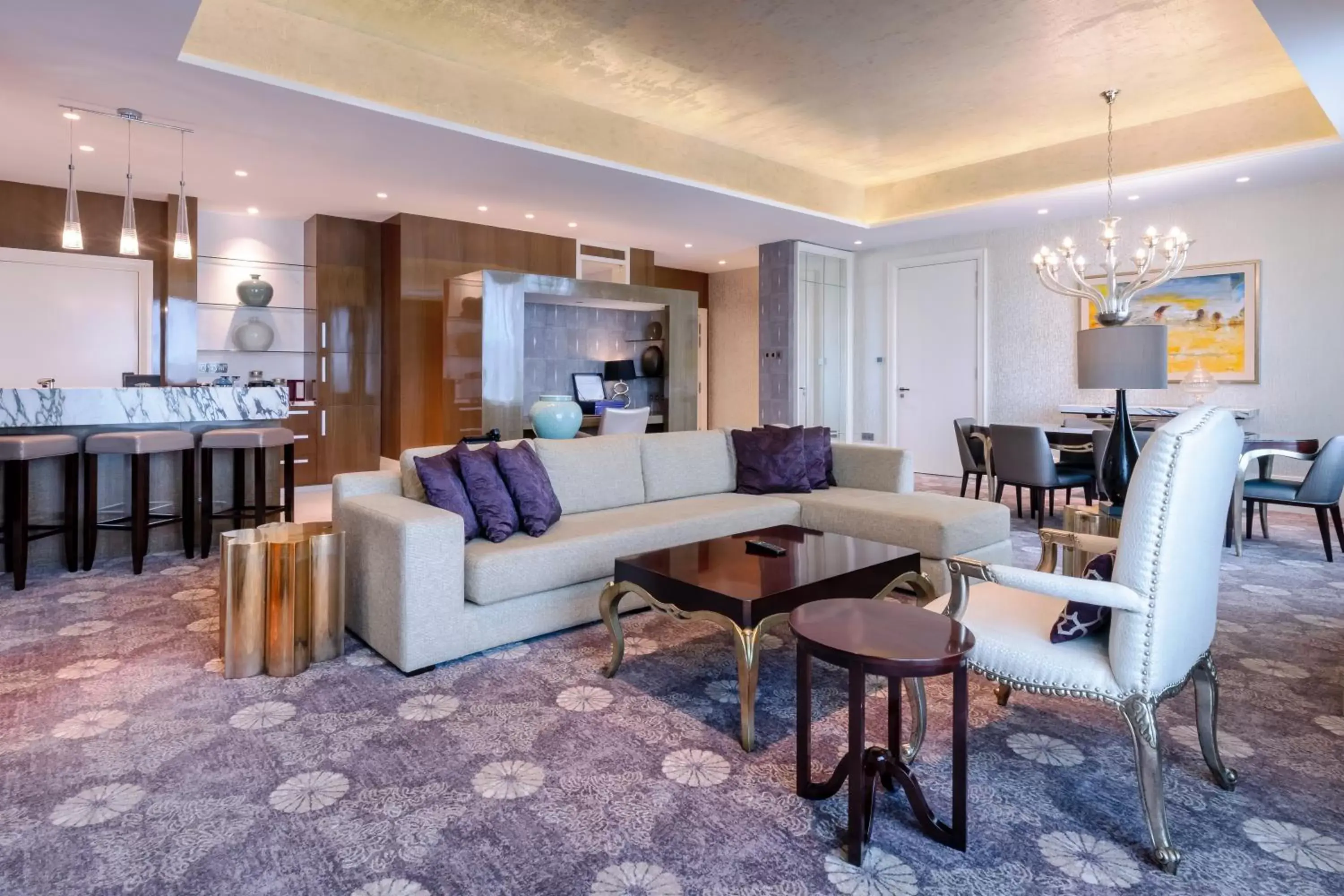 Living room in Resorts World Sentosa - Hotel Michael Living room in Resorts World Sentosa - Hotel Michael