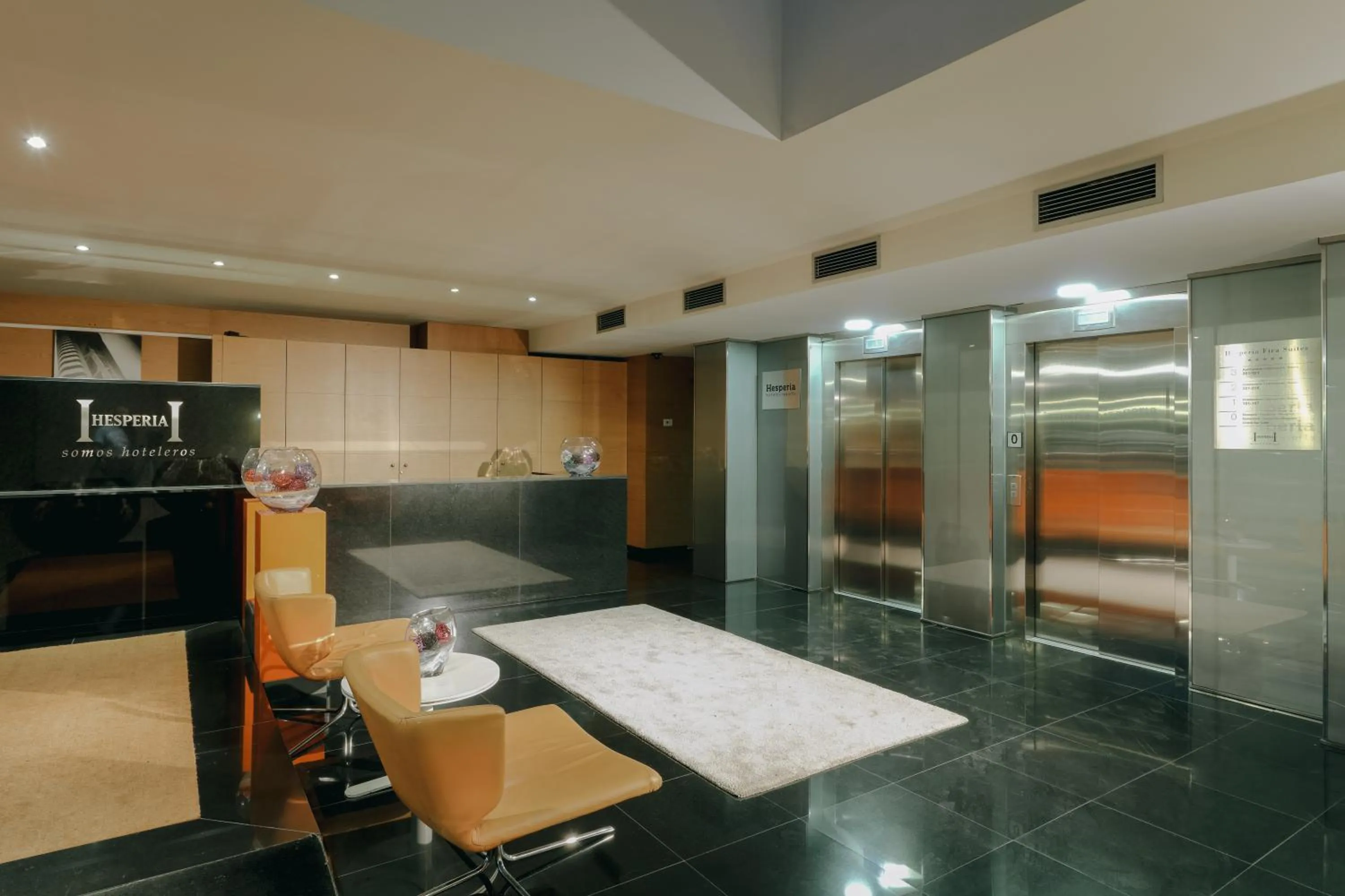 Lobby or reception in Hesperia Fira