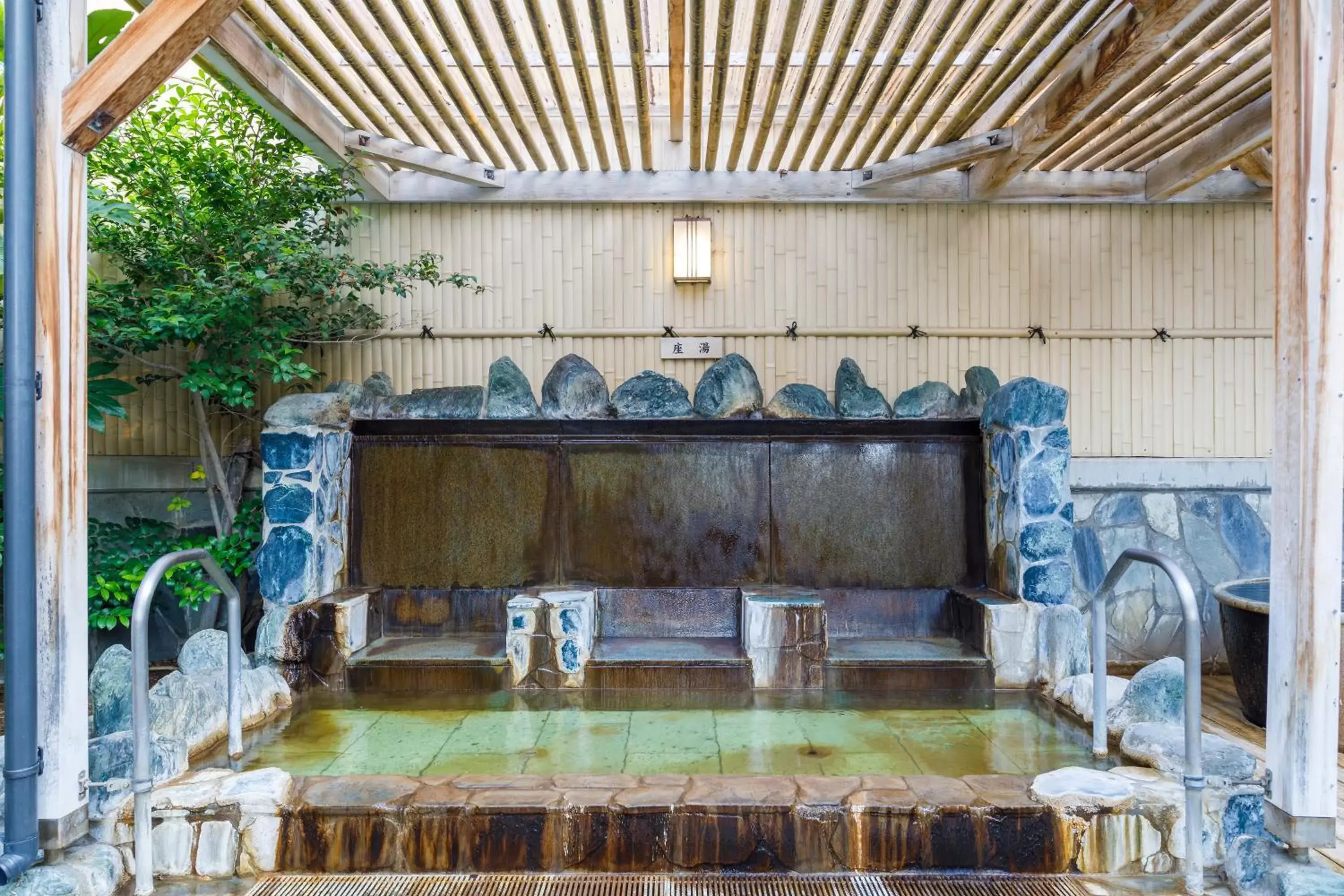 Hot Spring Bath, BBQ Facilities in Route Inn Grantia Hanyu Spa Resort