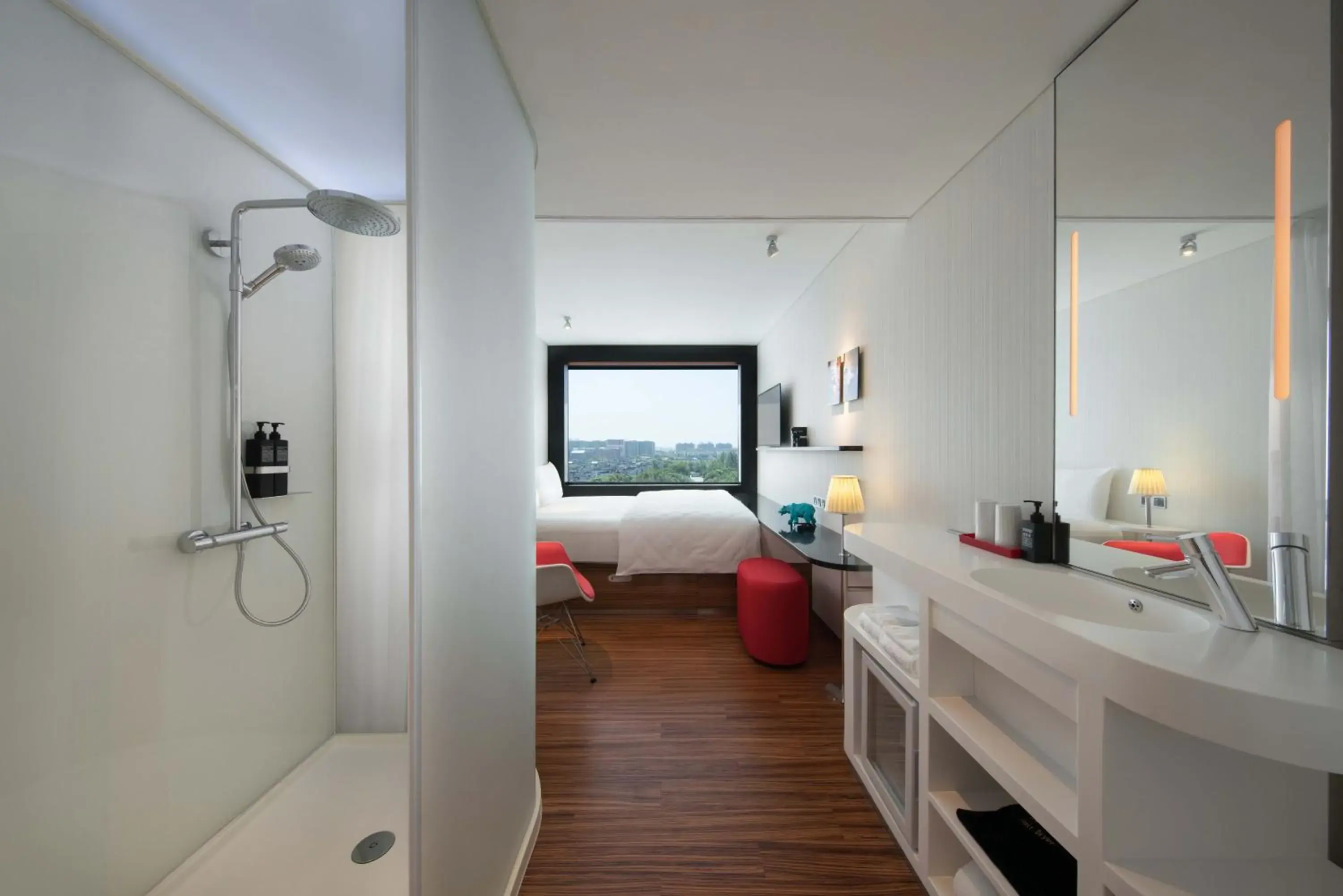 Property building, Bed in YaTi by Artyzen Hongqiao Shanghai - Korean Street Property building, Bed in YaTi by Artyzen Hongqiao Shanghai - Korean Street