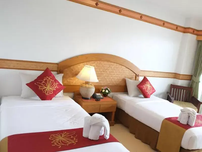 Bed in Diana Garden Resort - SHA Extra Plus