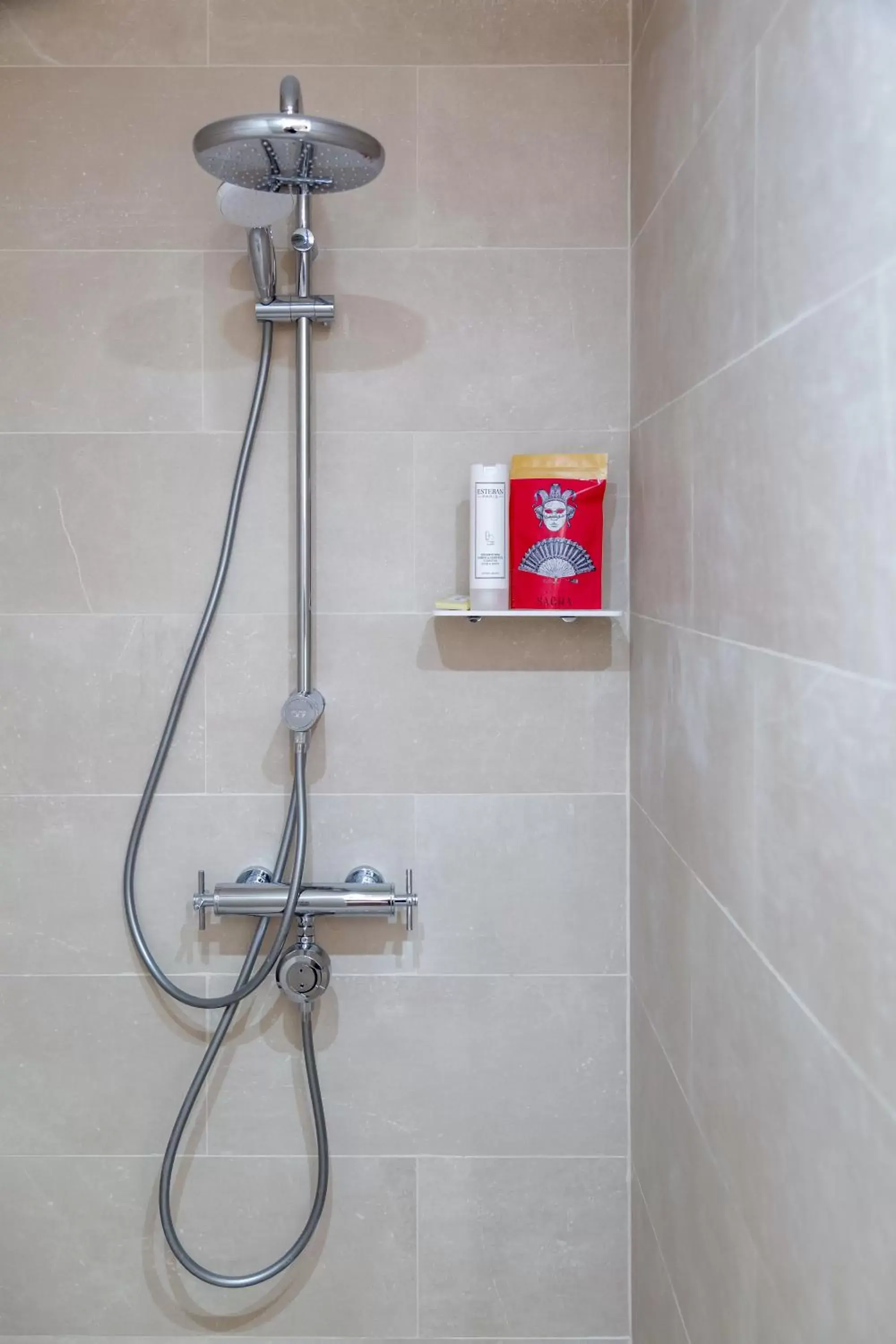 Shower, Bathroom in Hotel Sacha