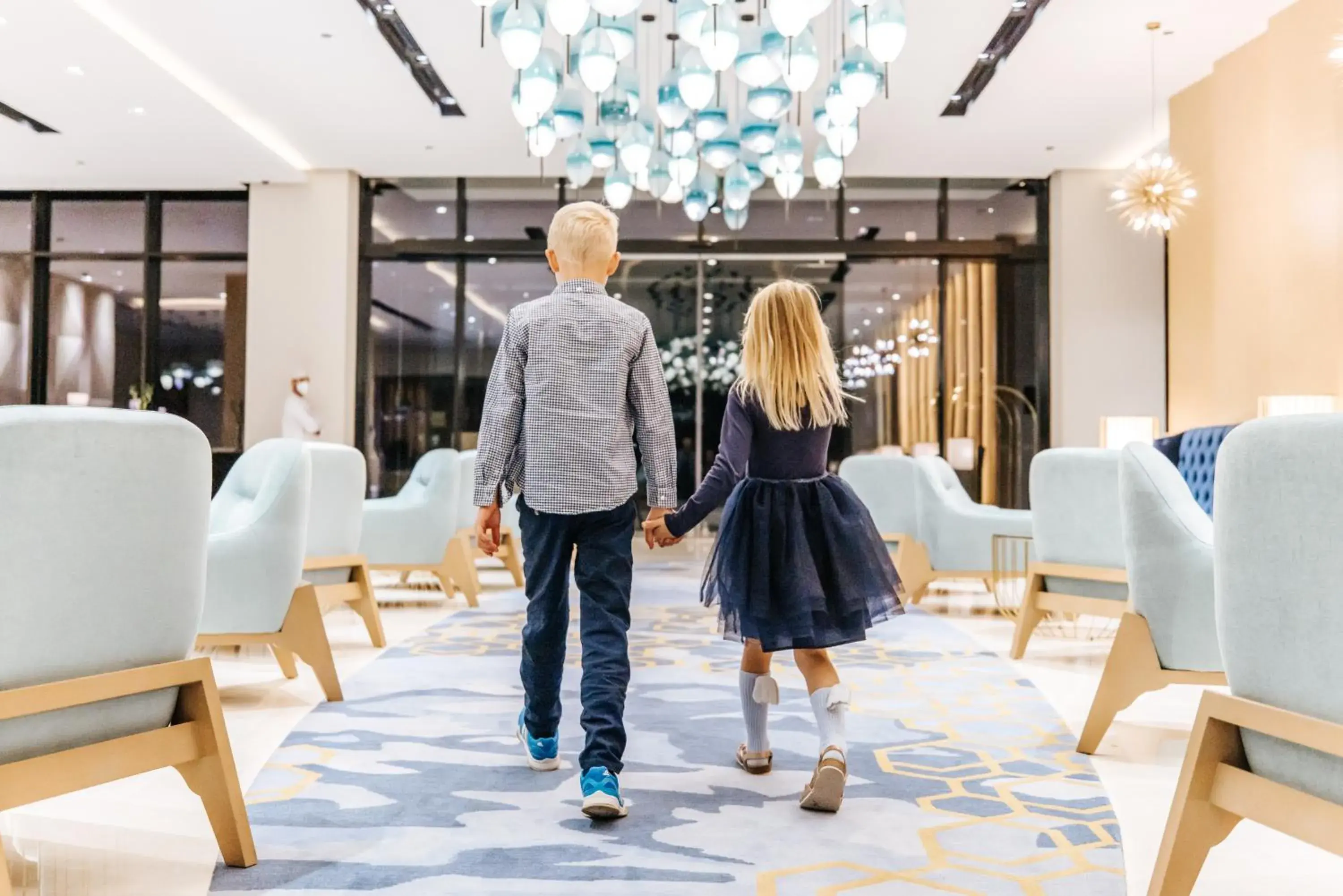 Lobby or reception in Maani Muscat Hotel & Suites Lobby or reception in Maani Muscat Hotel & Suites