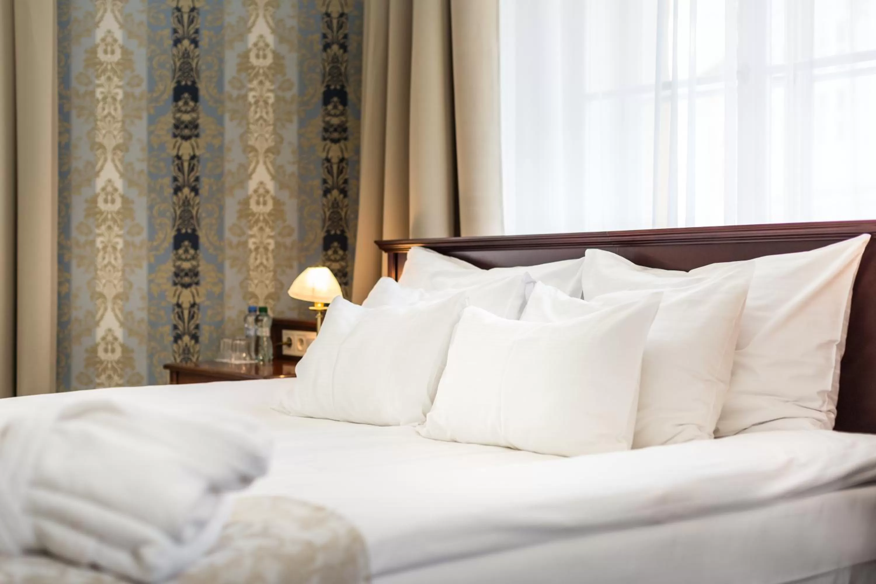 Decorative detail, Bed in Hotel Rott