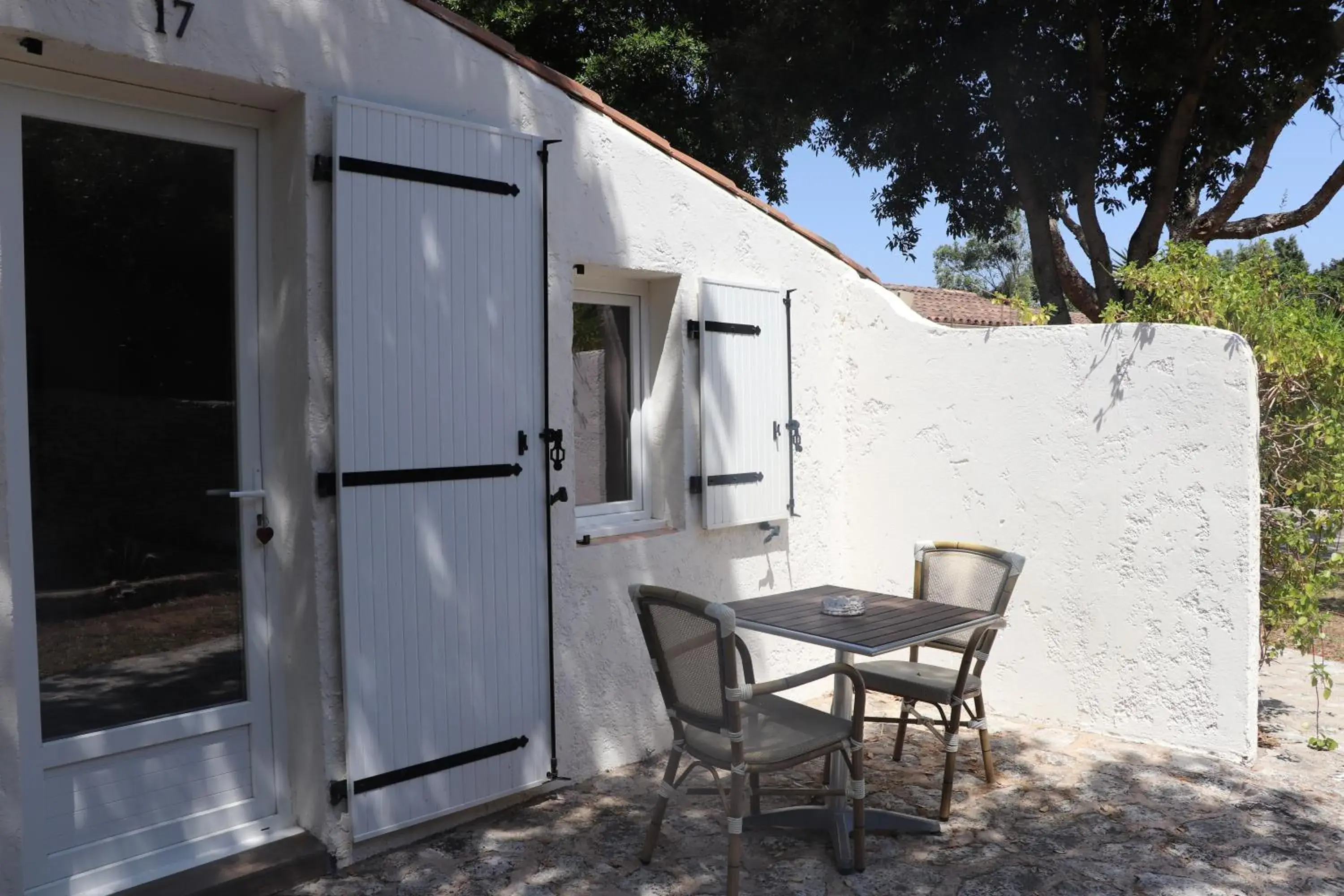 Patio in Hôtel Padolo