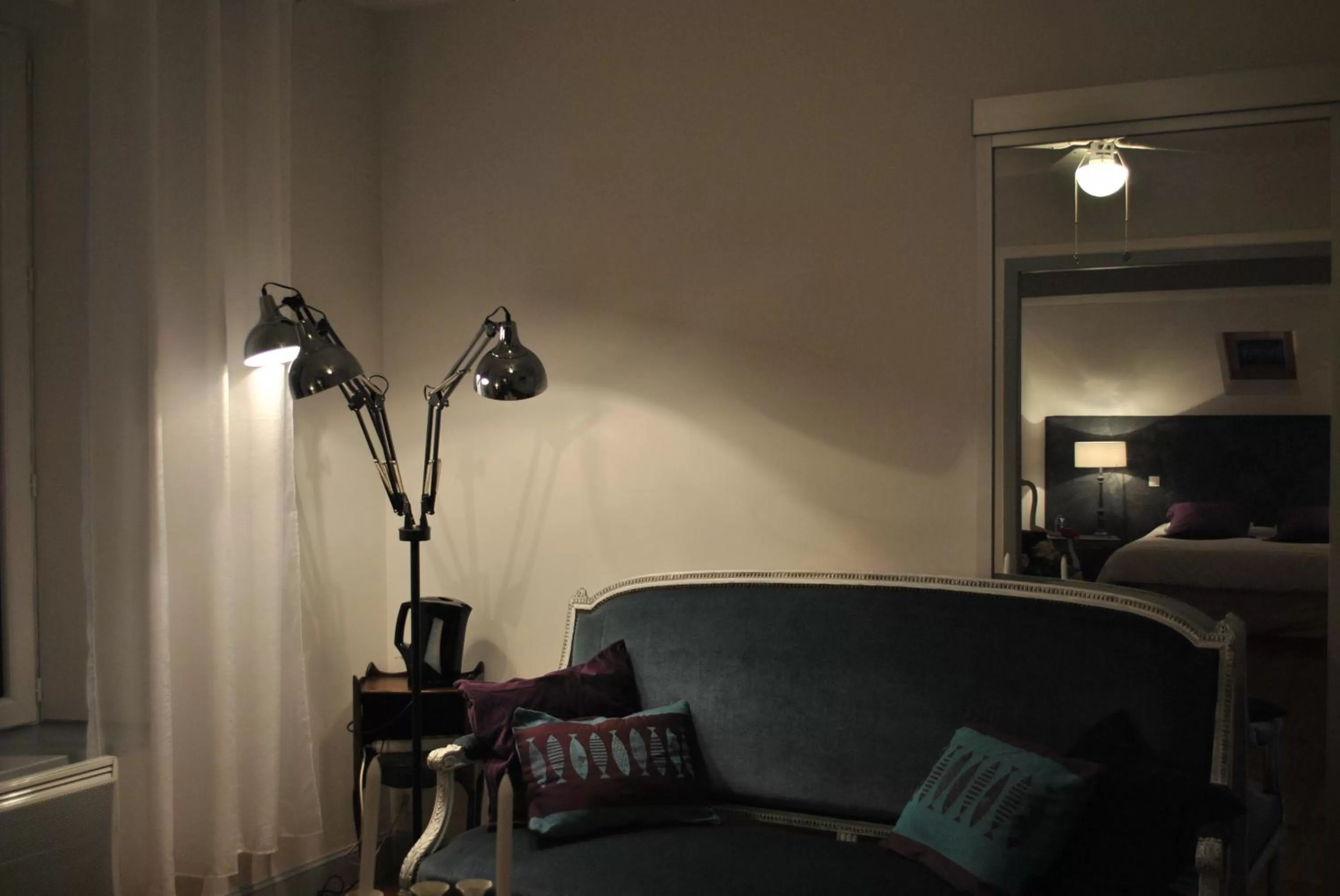 Living room in Villa Hortebise