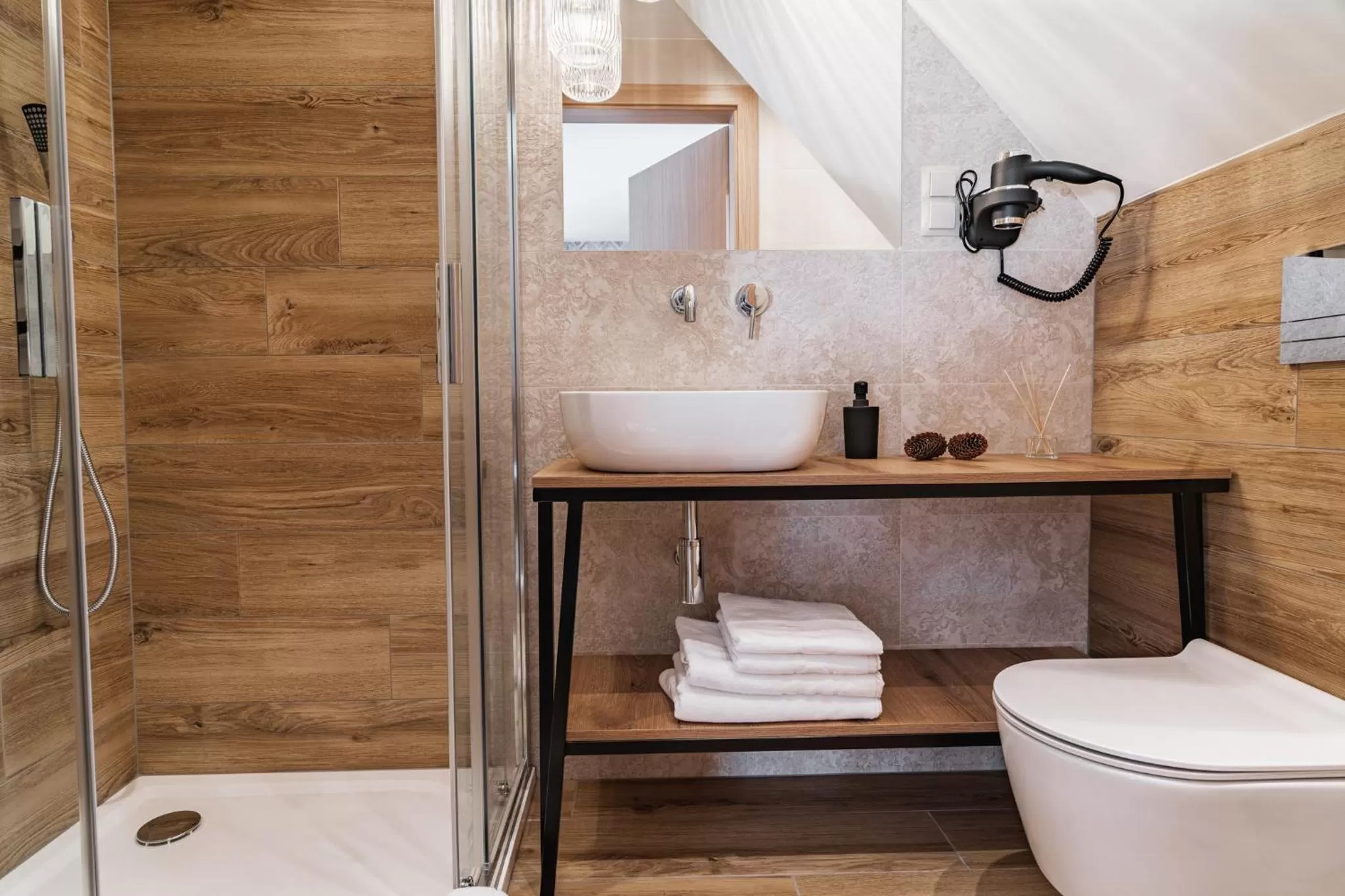 Shower in Apartamenty Jedlina