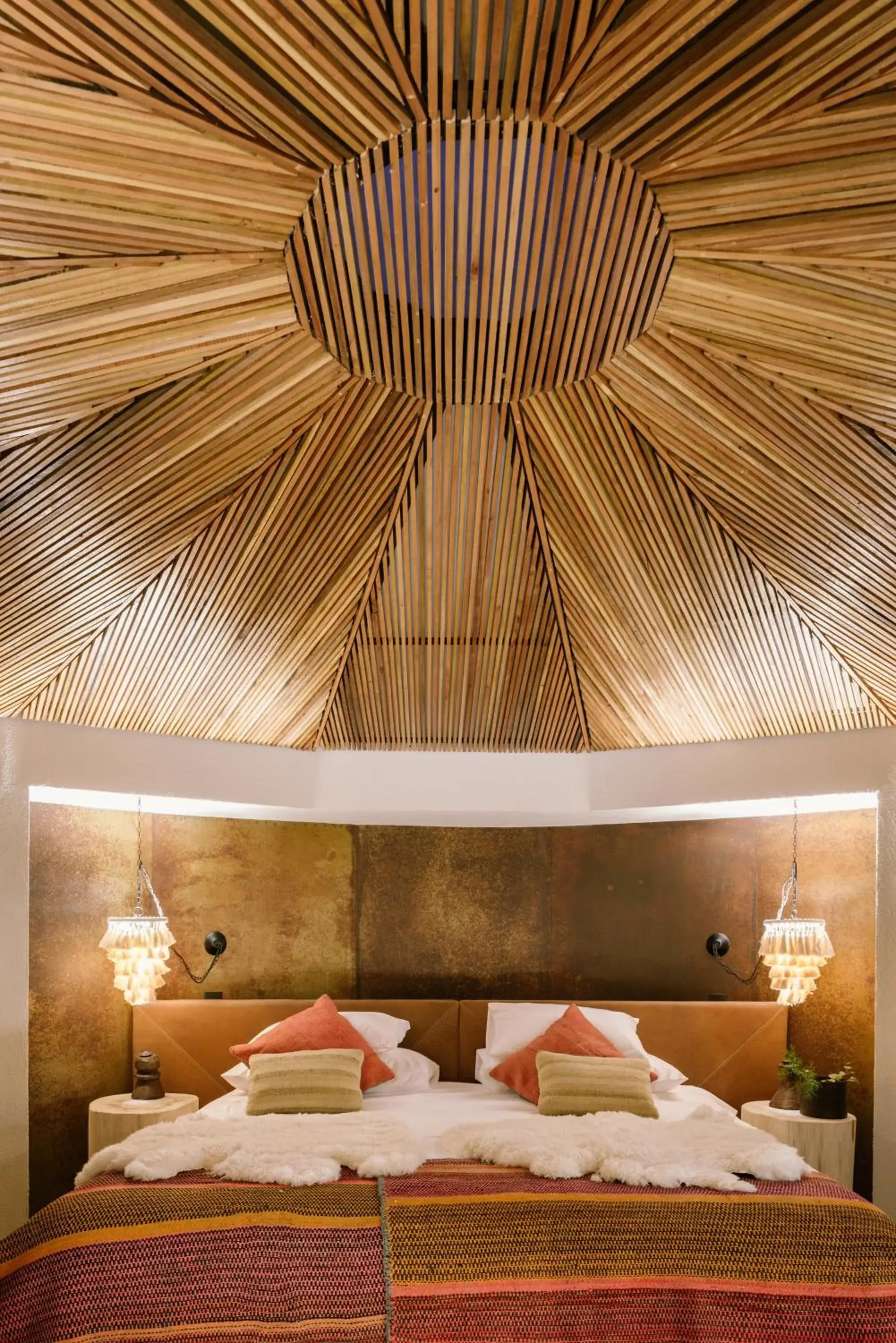 Bed in Hotel Desertica