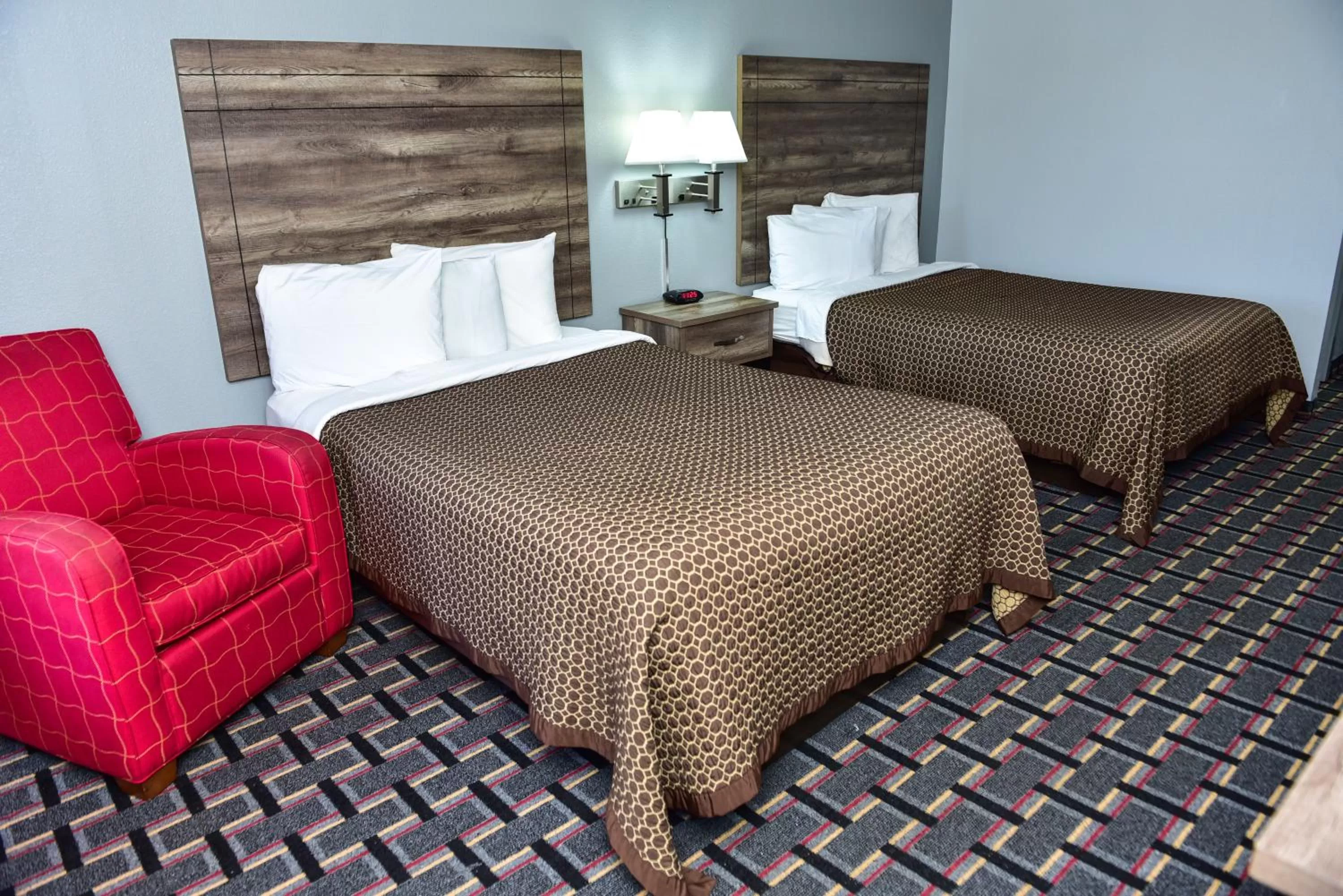 Bed in Americas Best Value Inn Douglasville