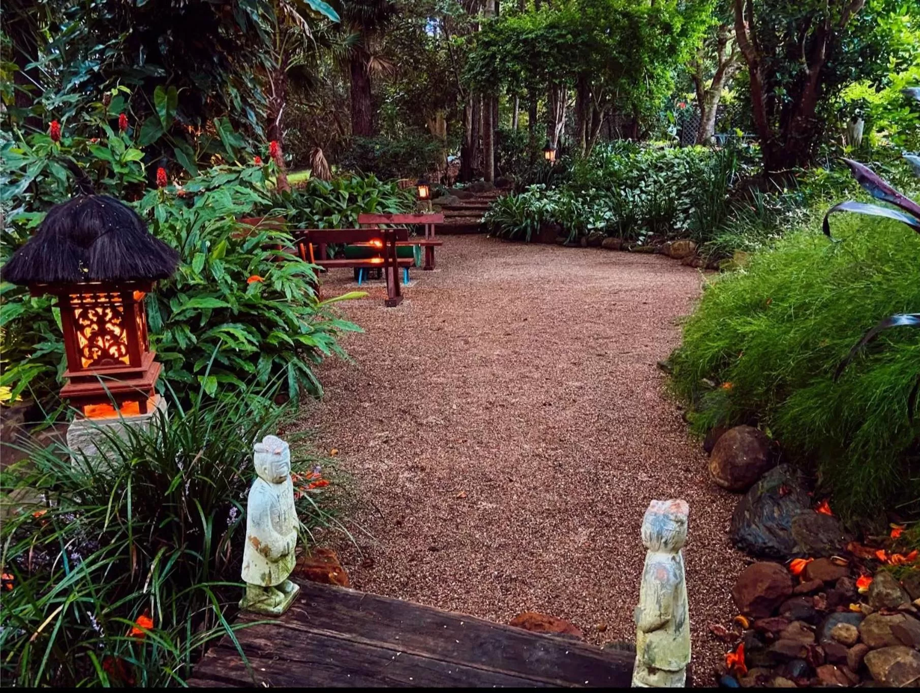 Natural landscape in Taman Sari Sunshine Coast Romantic Pet-Friendly Hinterland Retreat