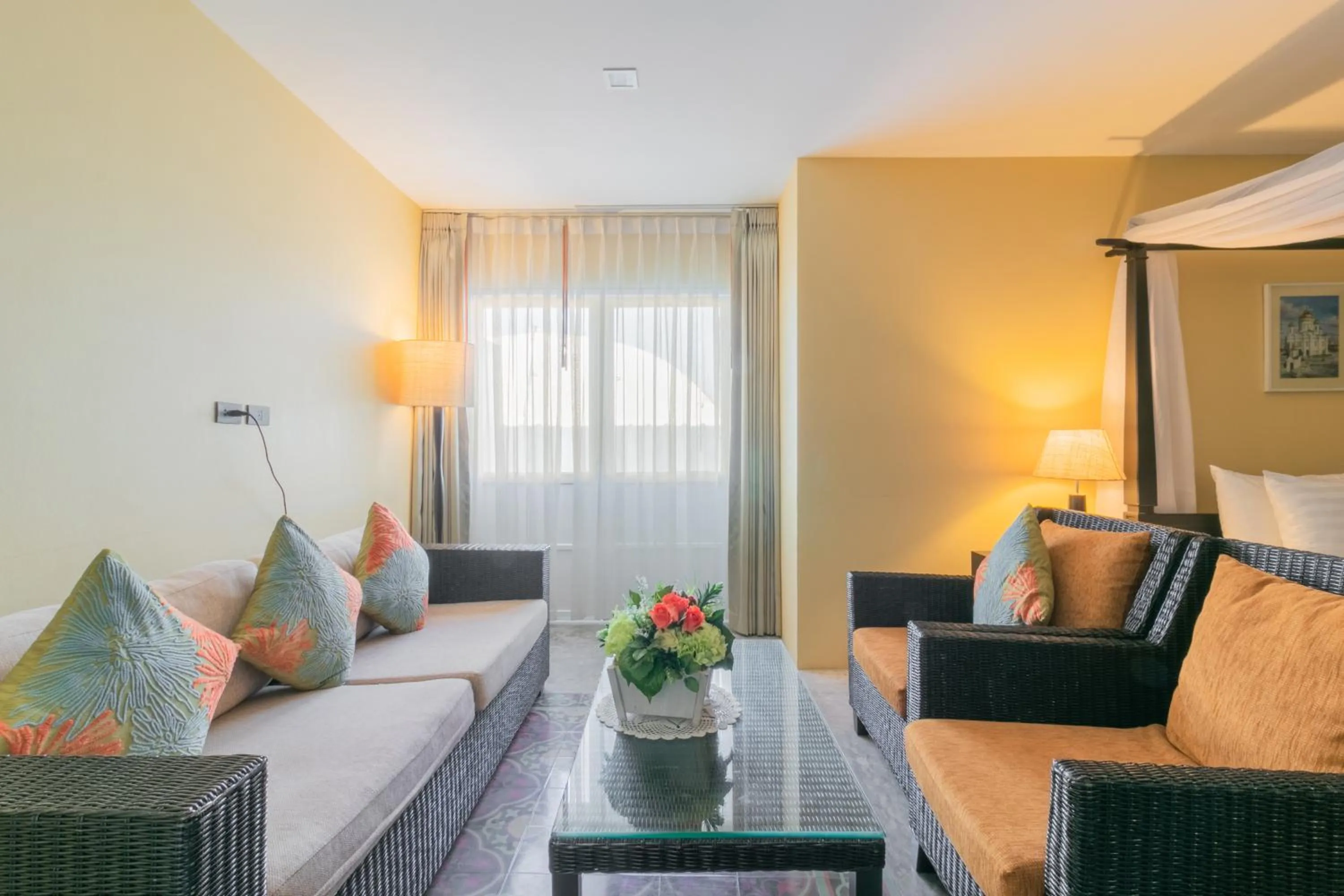 Living room in Baan PhuAnda Phuket