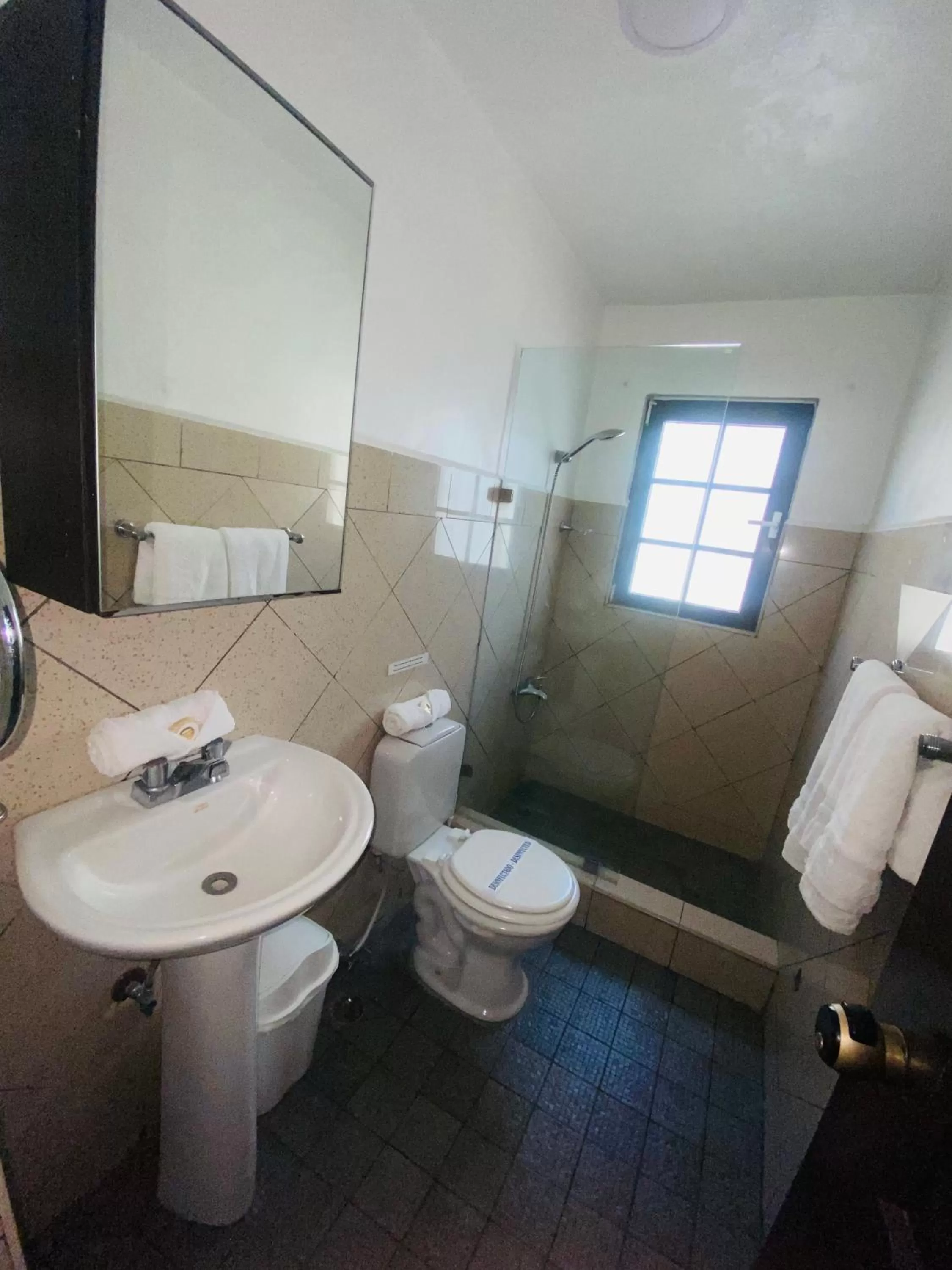 Bathroom in OB Studios