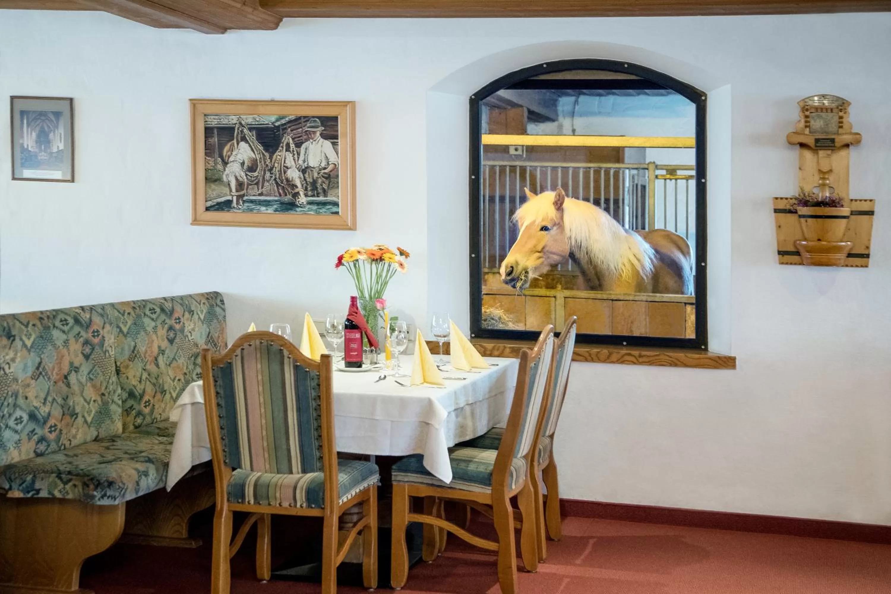 Decorative detail in Hotel Hauserwirt