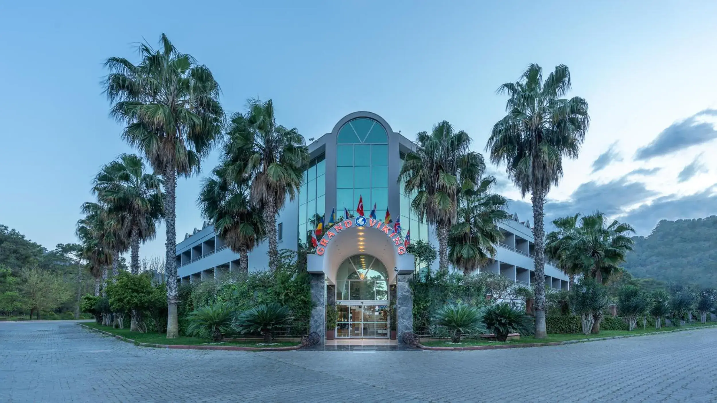 Property Building in Grand Viking Hotel