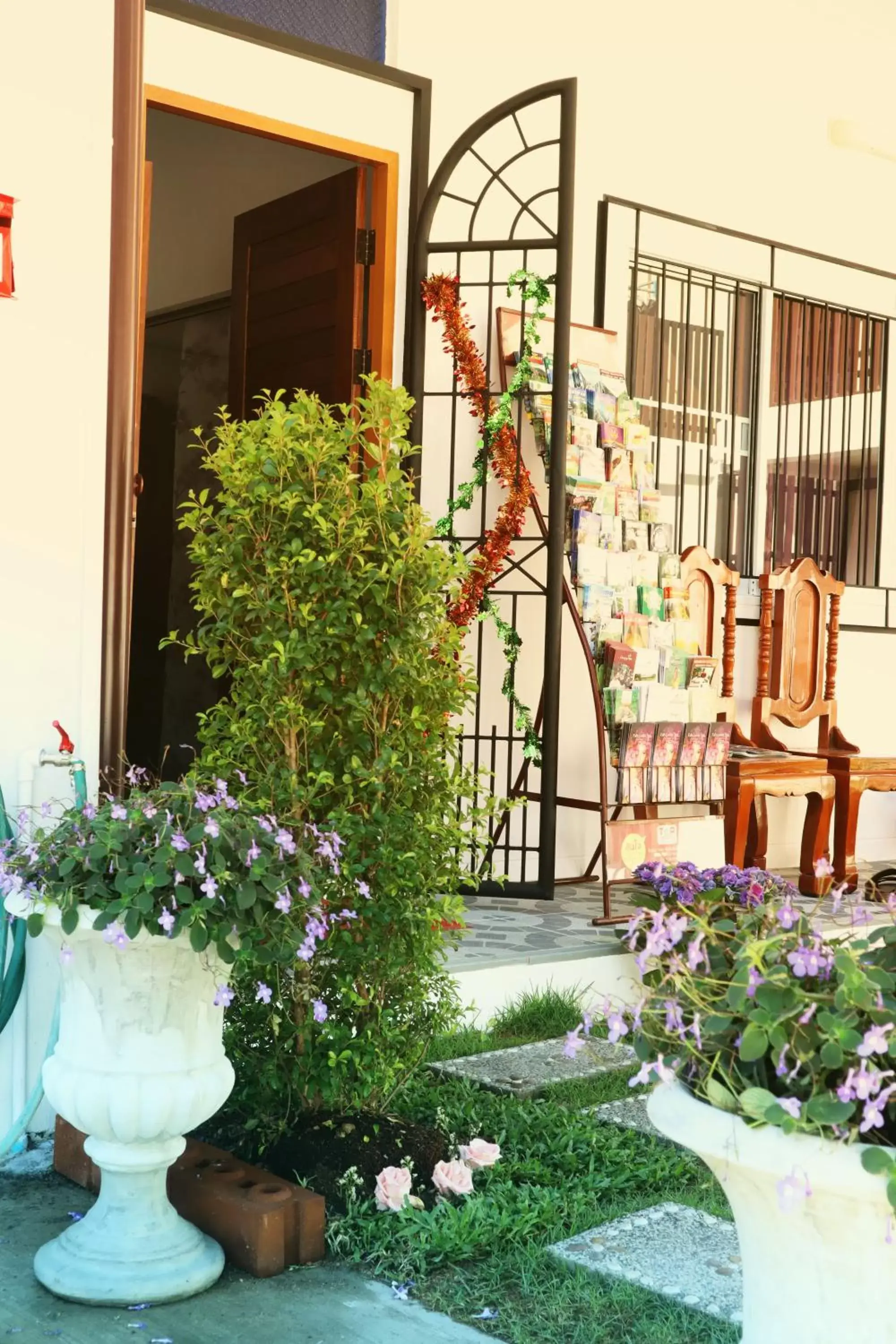 Facade/entrance in Chiang Mai Heritage House Facade/entrance in Chiang Mai Heritage House