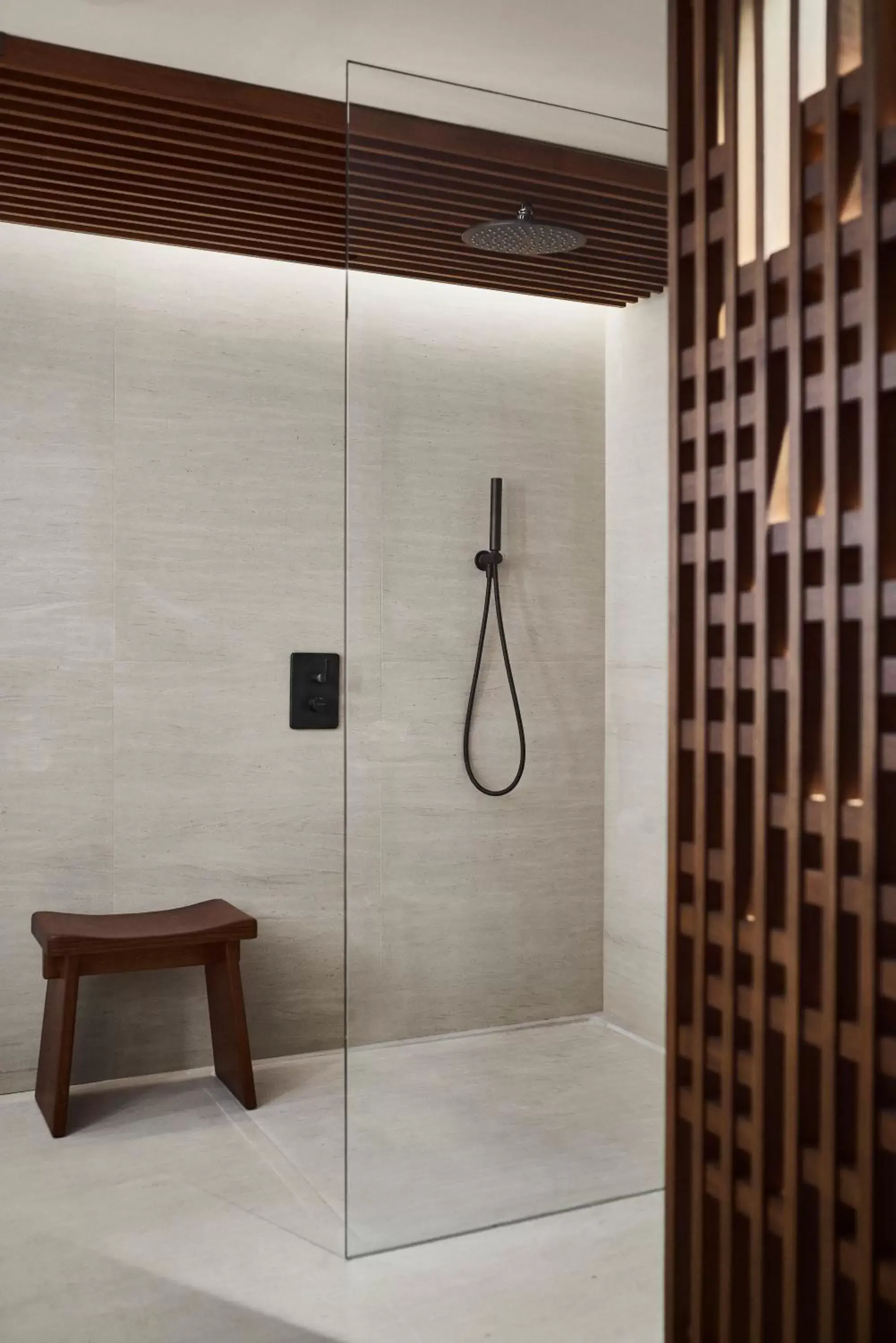 Shower, Bathroom in Nobu Hotel Barcelona