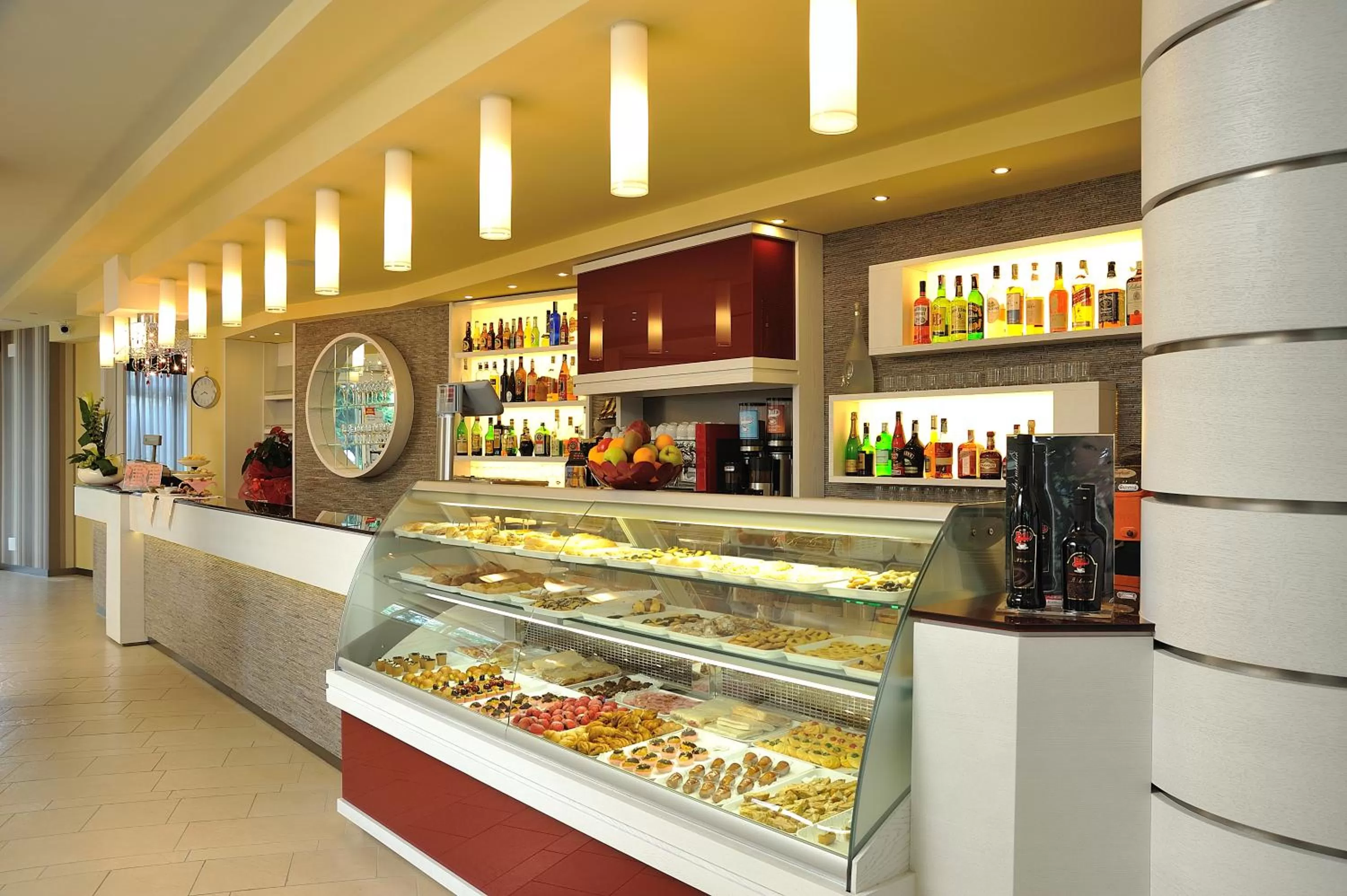 Lounge or bar in Hotel Olimpia