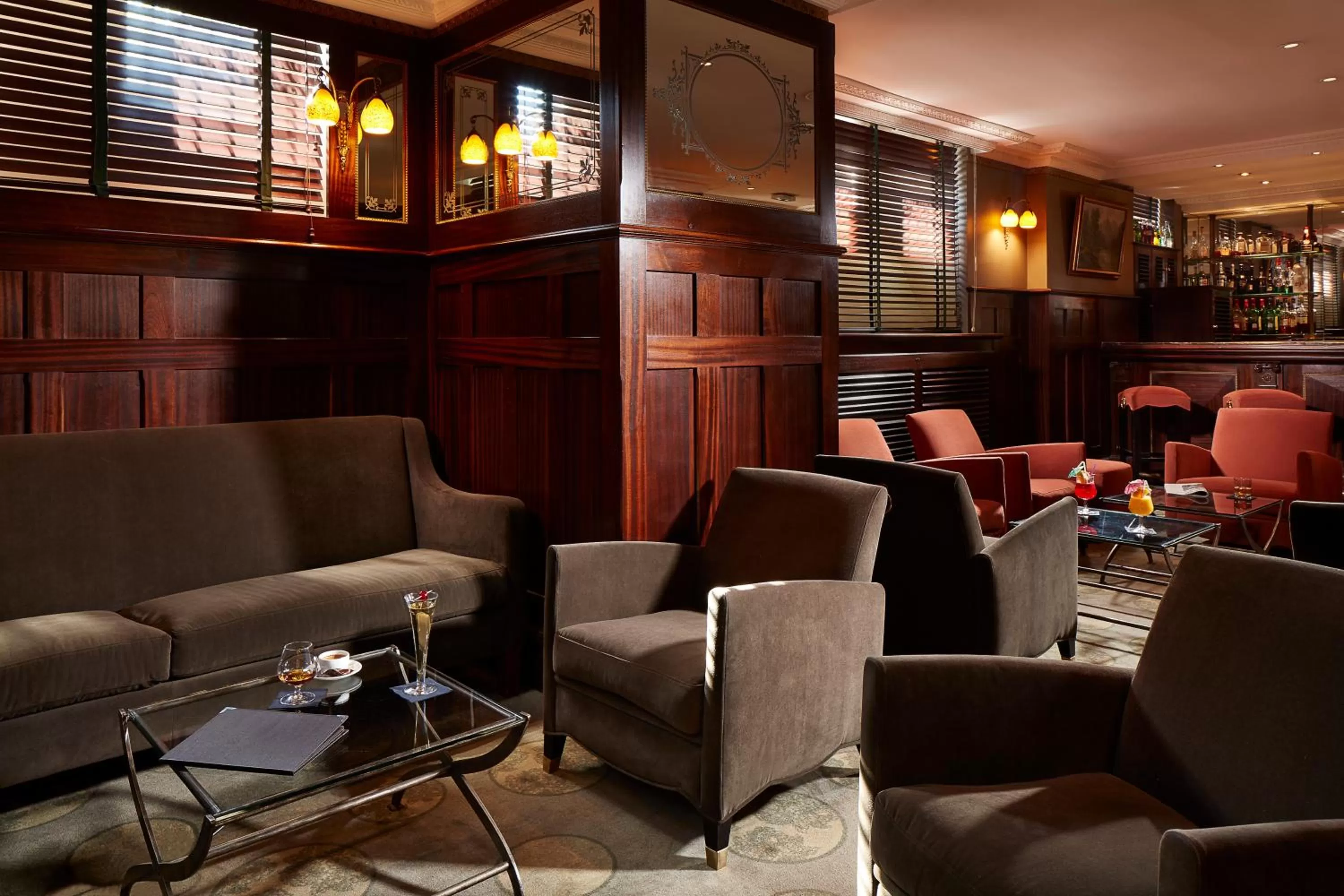 Lounge or bar in Hôtel Régent Contades