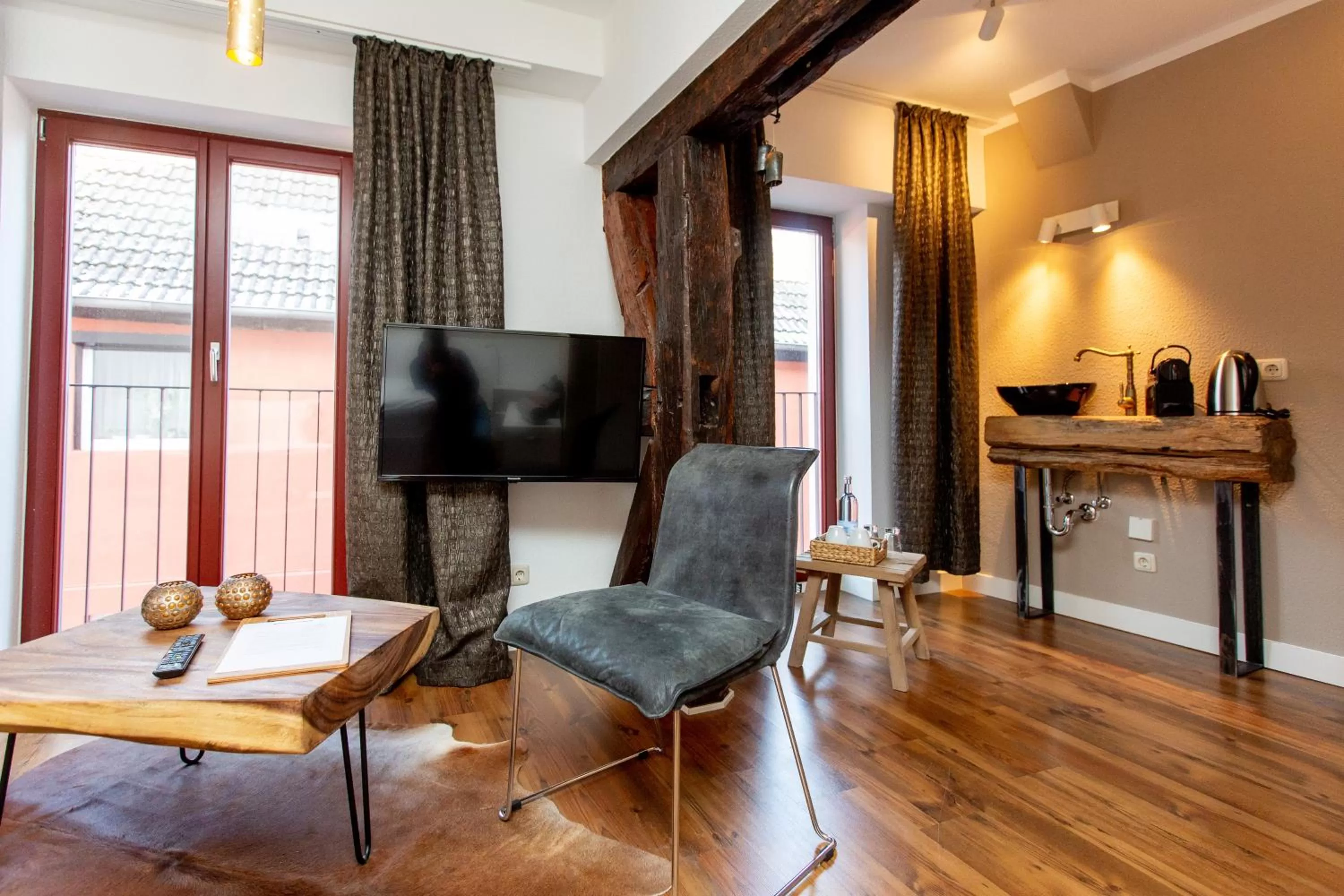 Decorative detail in Hotel Inselhof