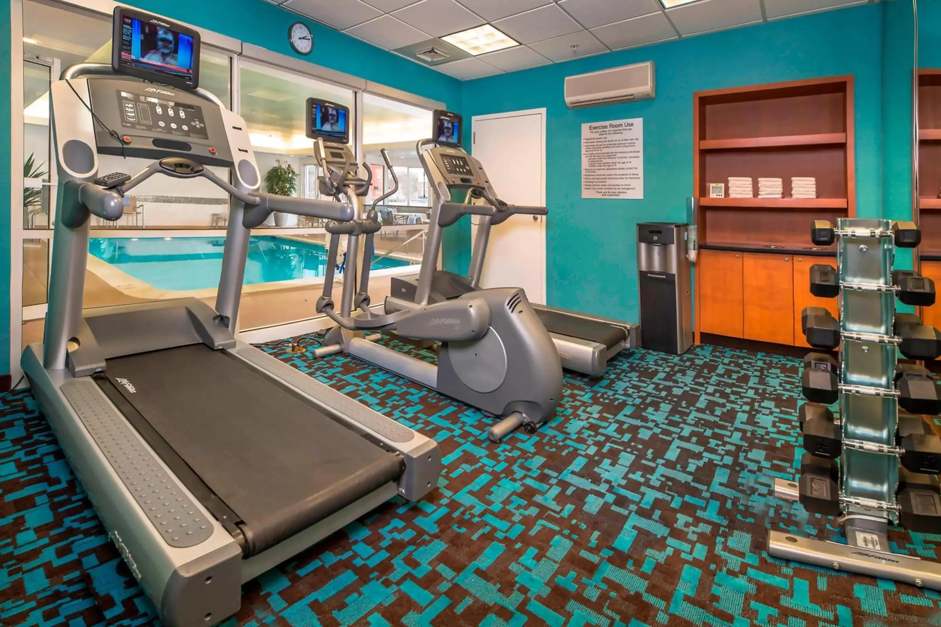 Fitness centre/facilities, Fitness Center/Facilities in Fairfield Inn & Suites by Marriott Frederick