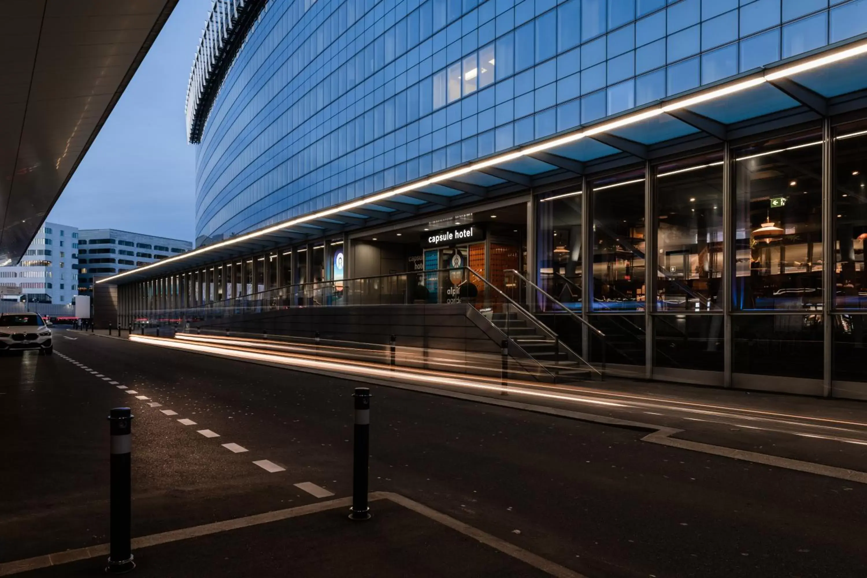 Property Building in Capsule Hotel - Alpine Garden Zurich Airport