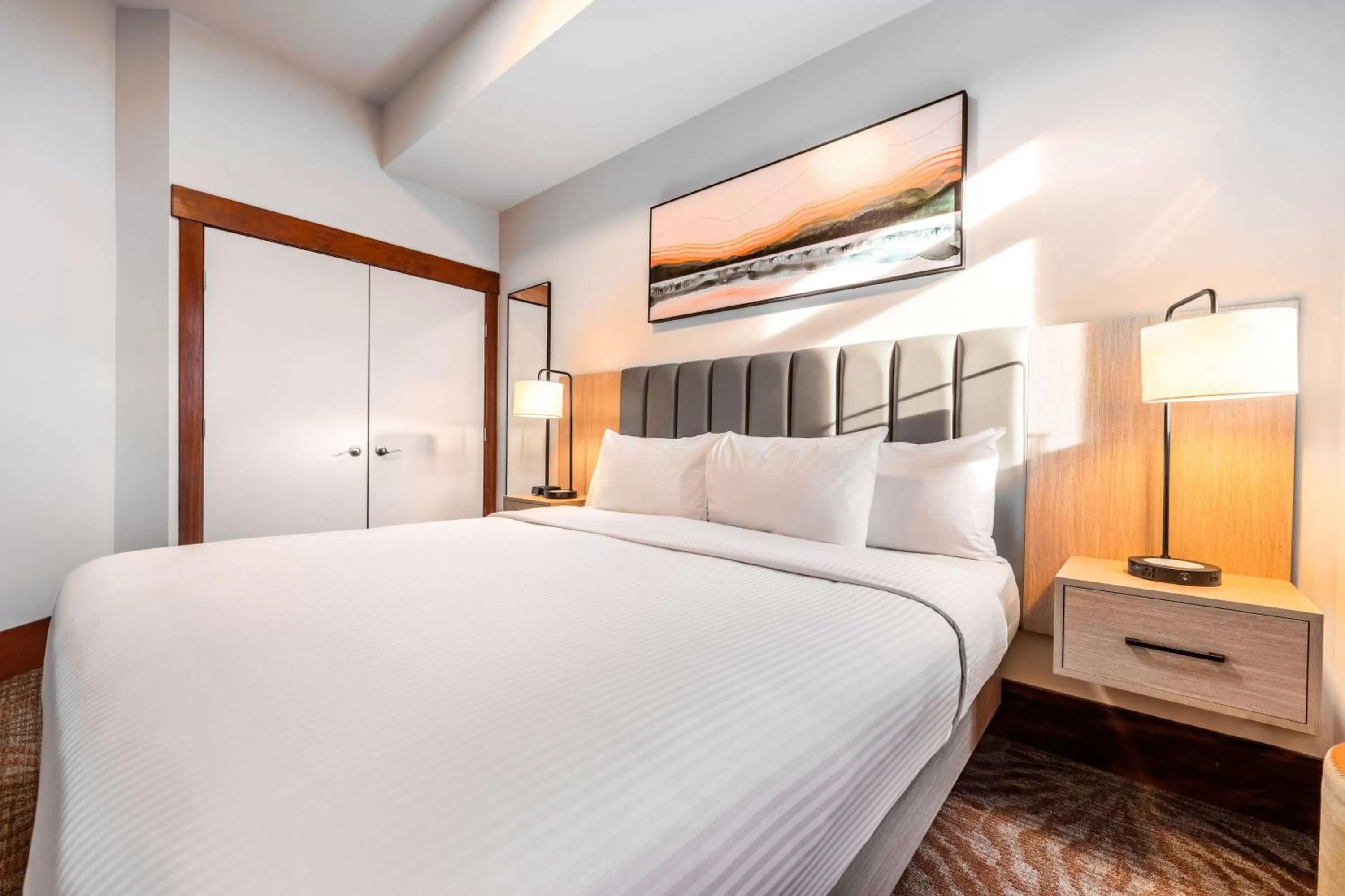 Bedroom, Bed in Blackstone Mountain Lodge by CLIQUE