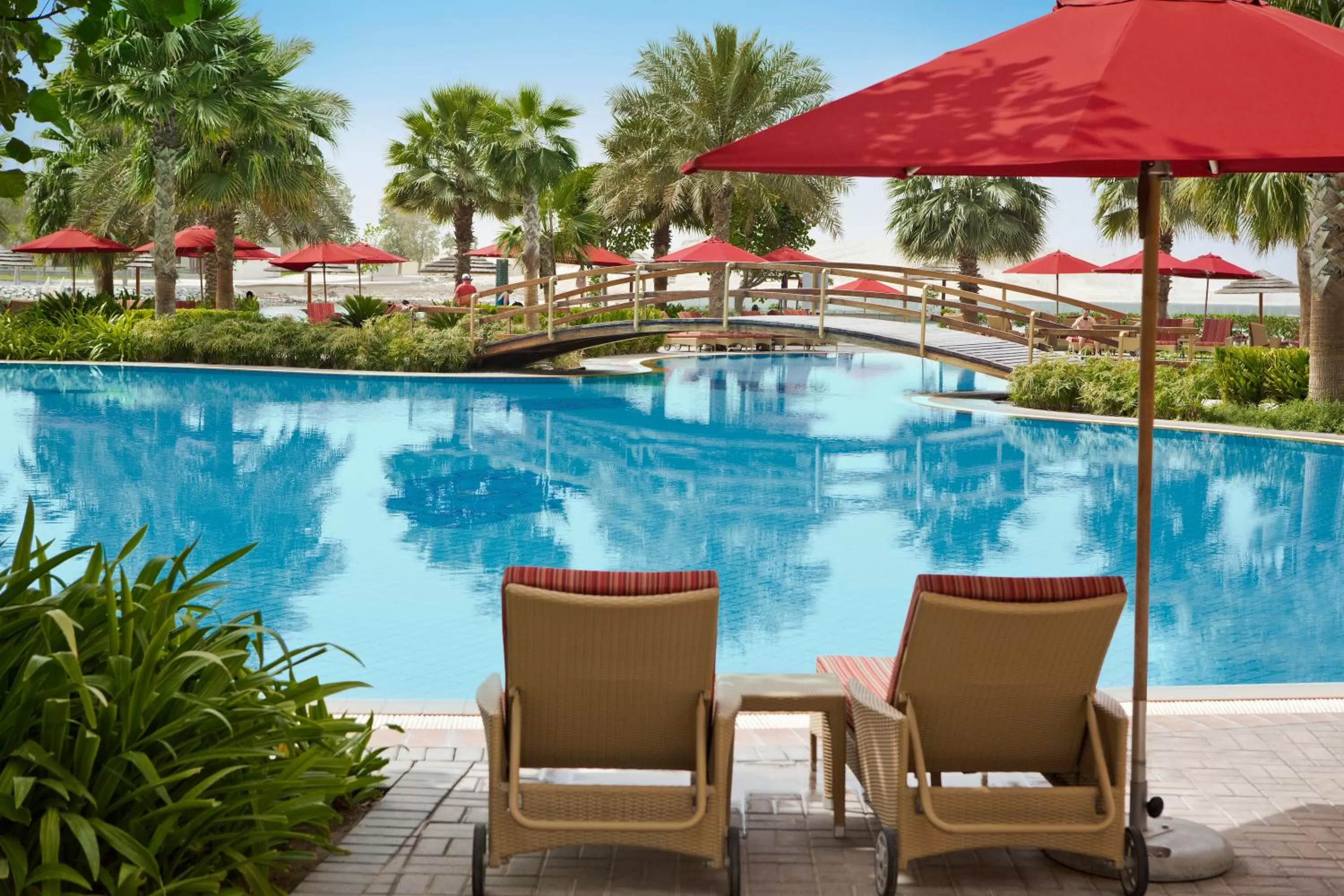 Swimming pool in Khalidiya Palace Rayhaan by Rotana, Abu Dhabi