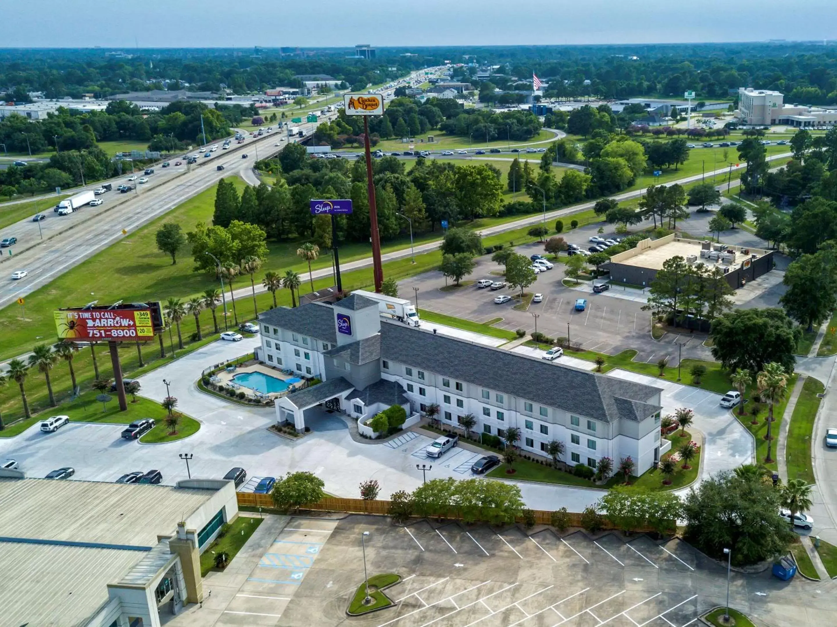 Property building, Bird's-eye View in Sleep Inn Baton Rouge East I-12