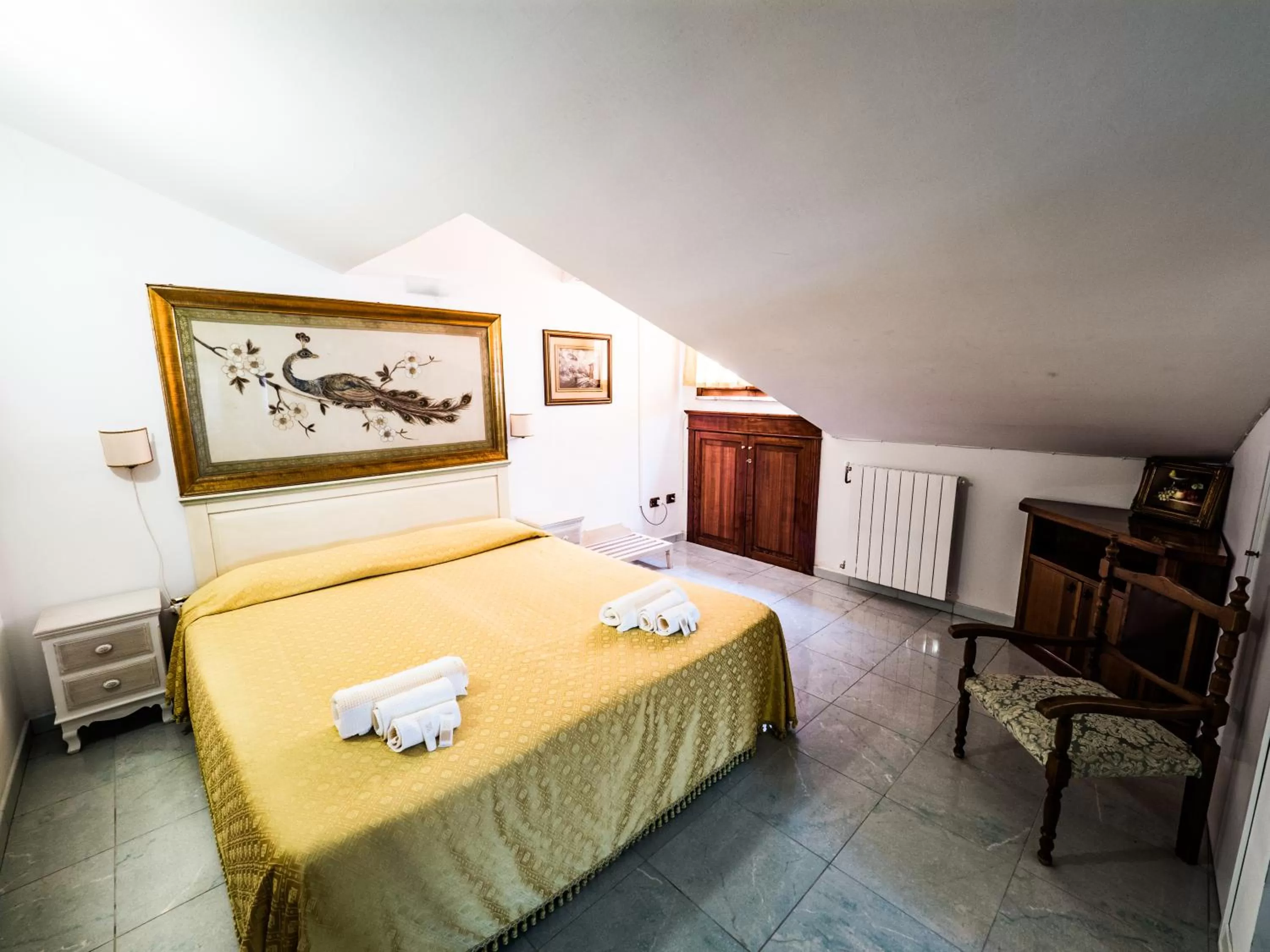 Bed in Euro Hotel Iglesias