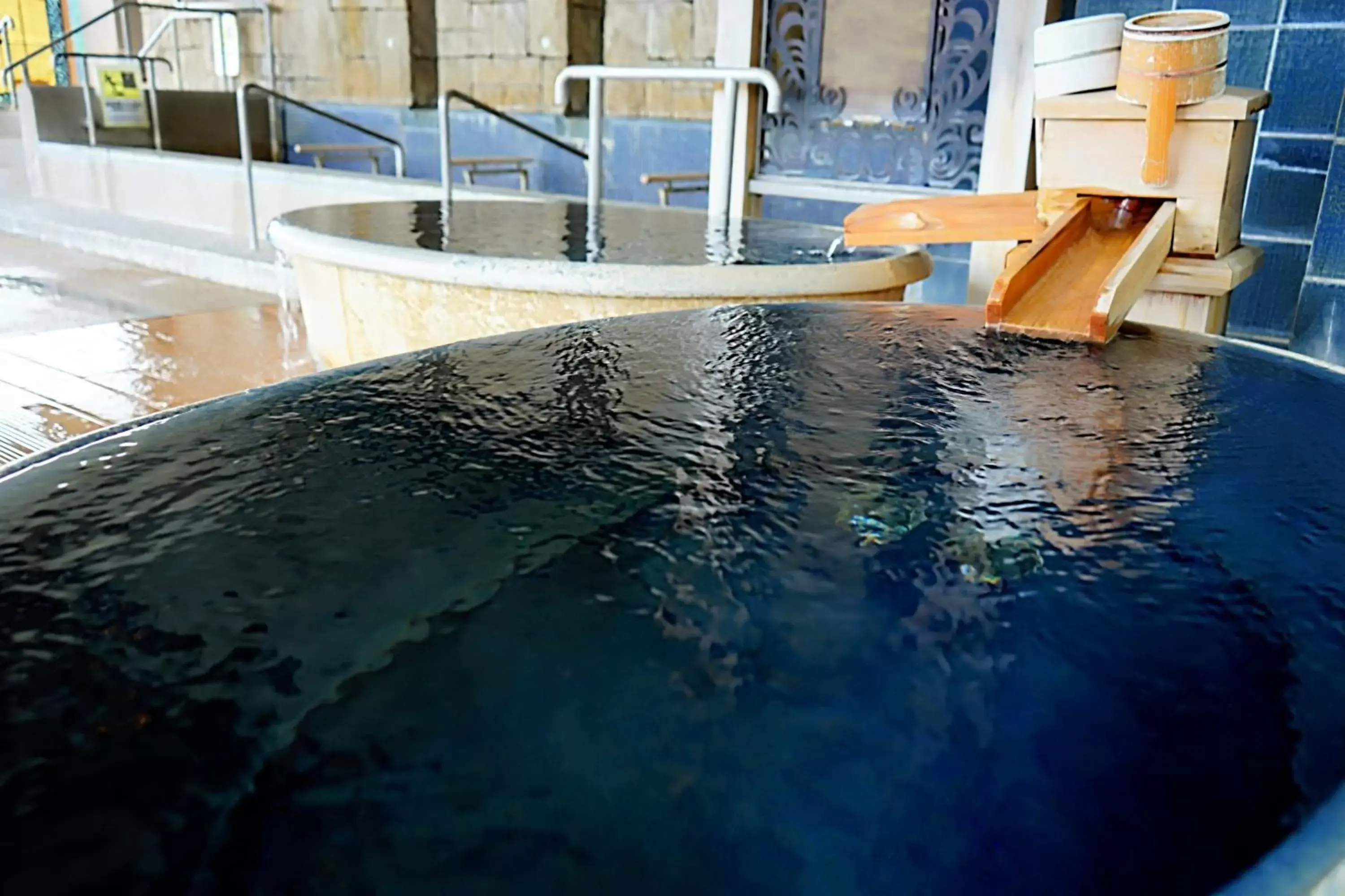 Hot Spring Bath, Swimming Pool in Hotel Associa Takayama Resort