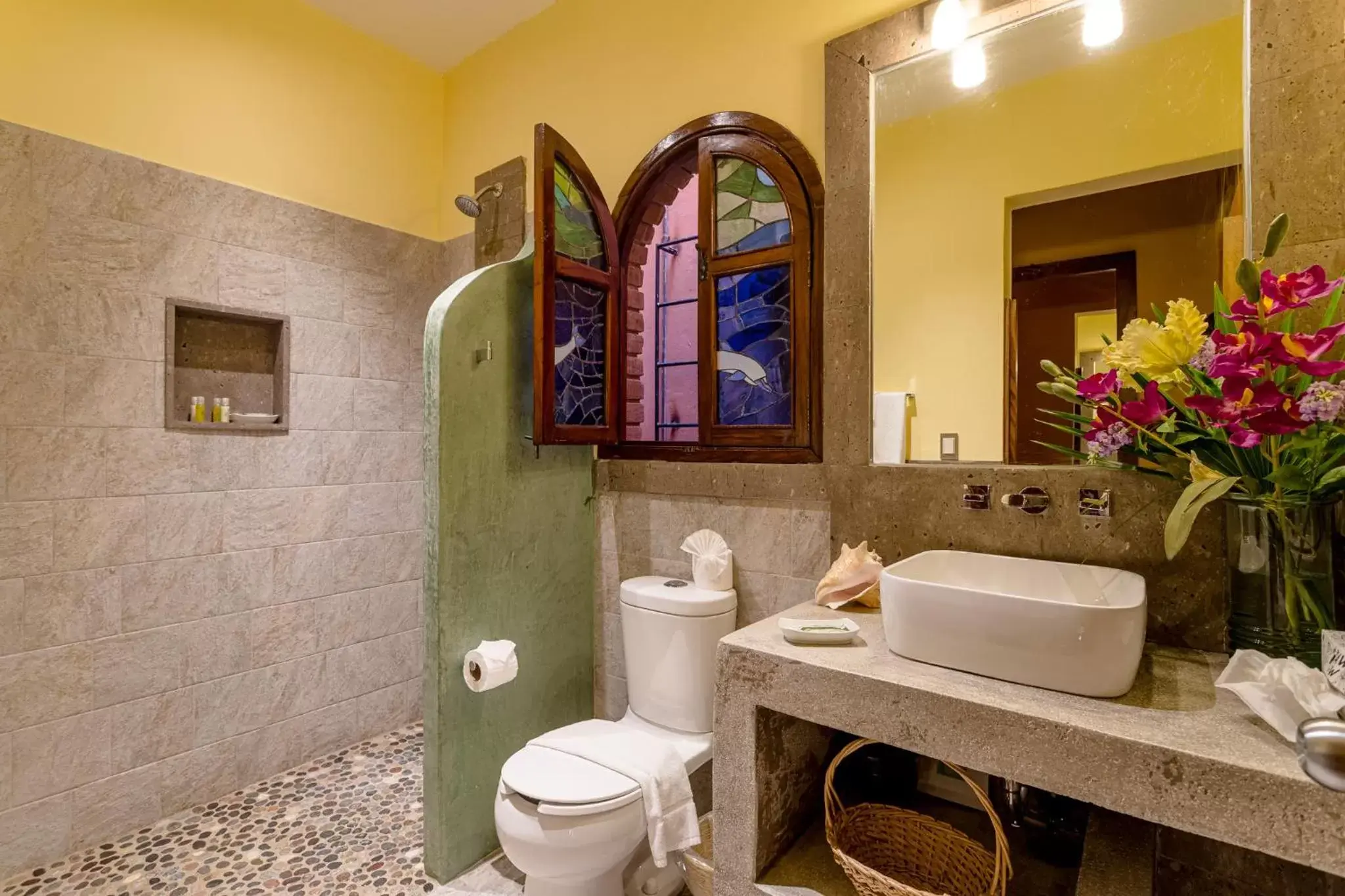 Bathroom in Suites La Hacienda