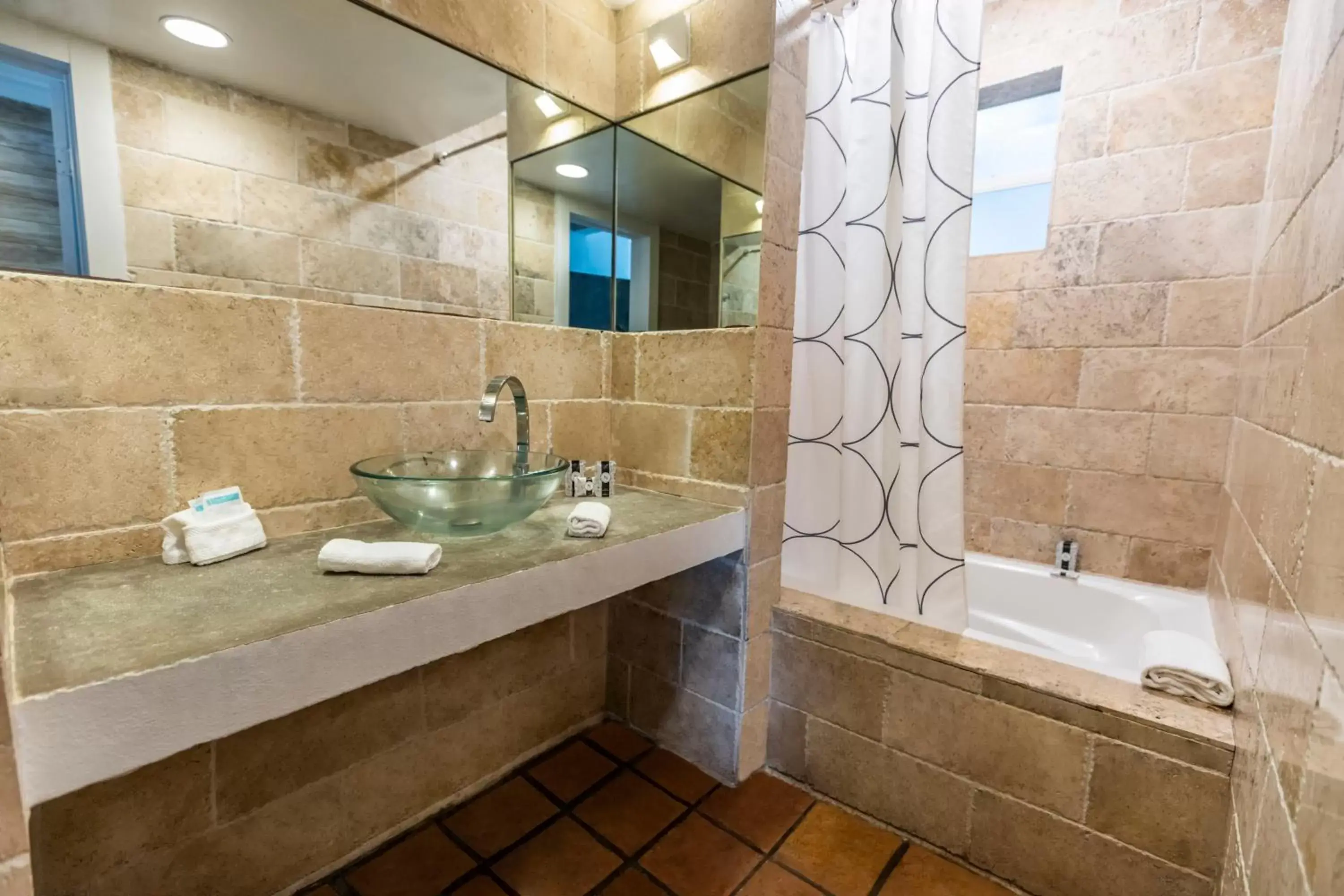Bathroom in Chesterfield Hotel & Suites