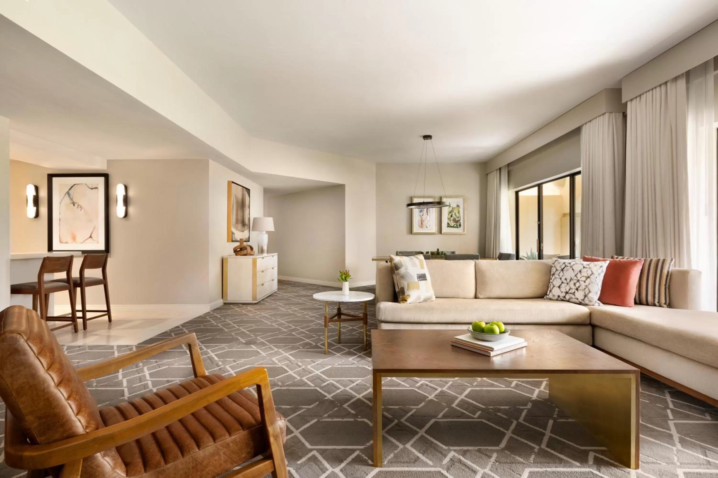 Living room in Fairmont Scottsdale Princess
