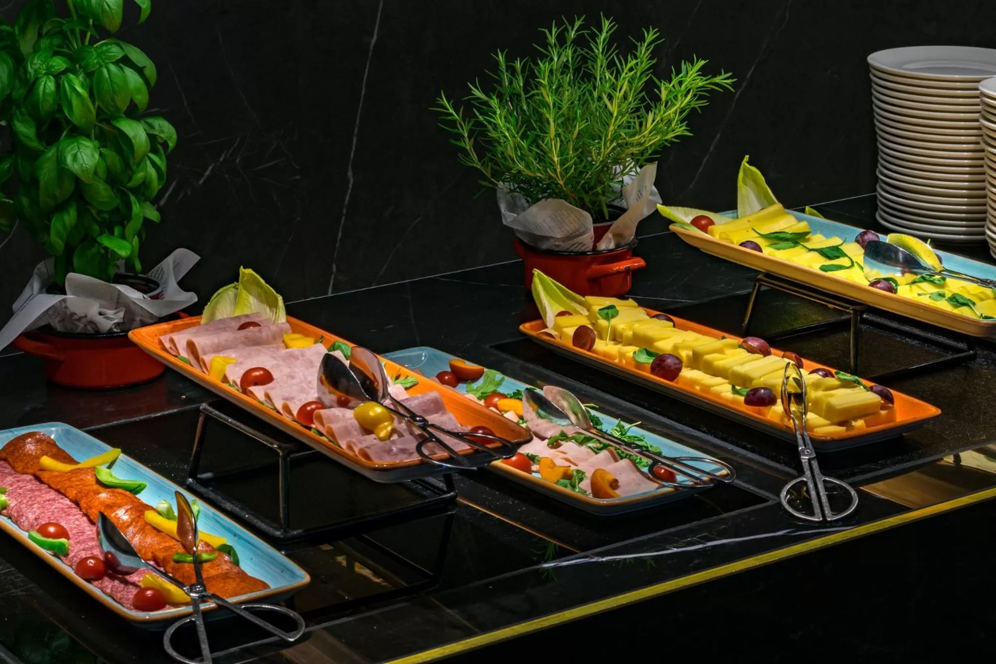 Buffet breakfast in Ensana Thermal Margaret Island