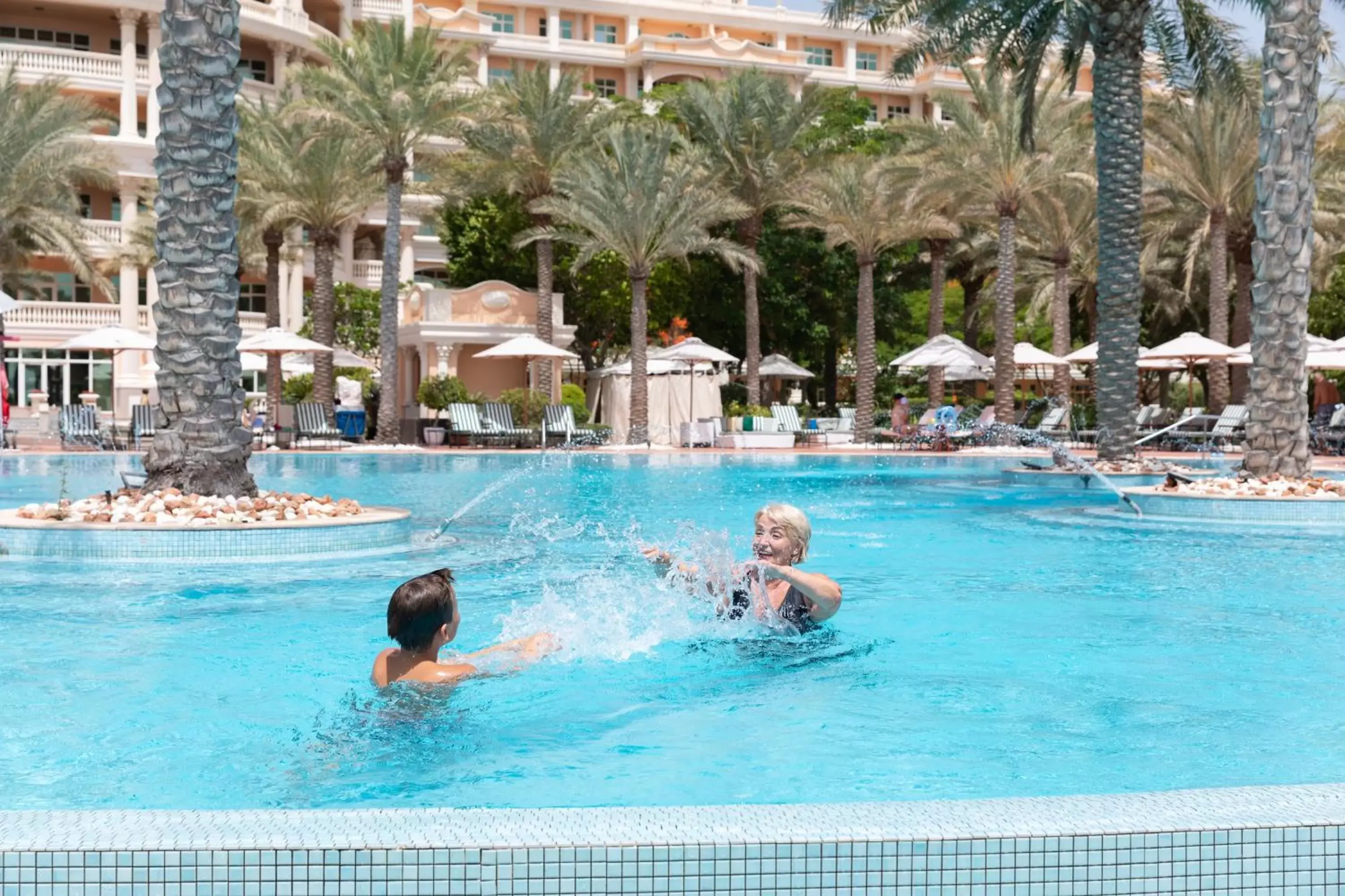 People, Swimming Pool in Kempinski Hotel & Residences Palm Jumeirah