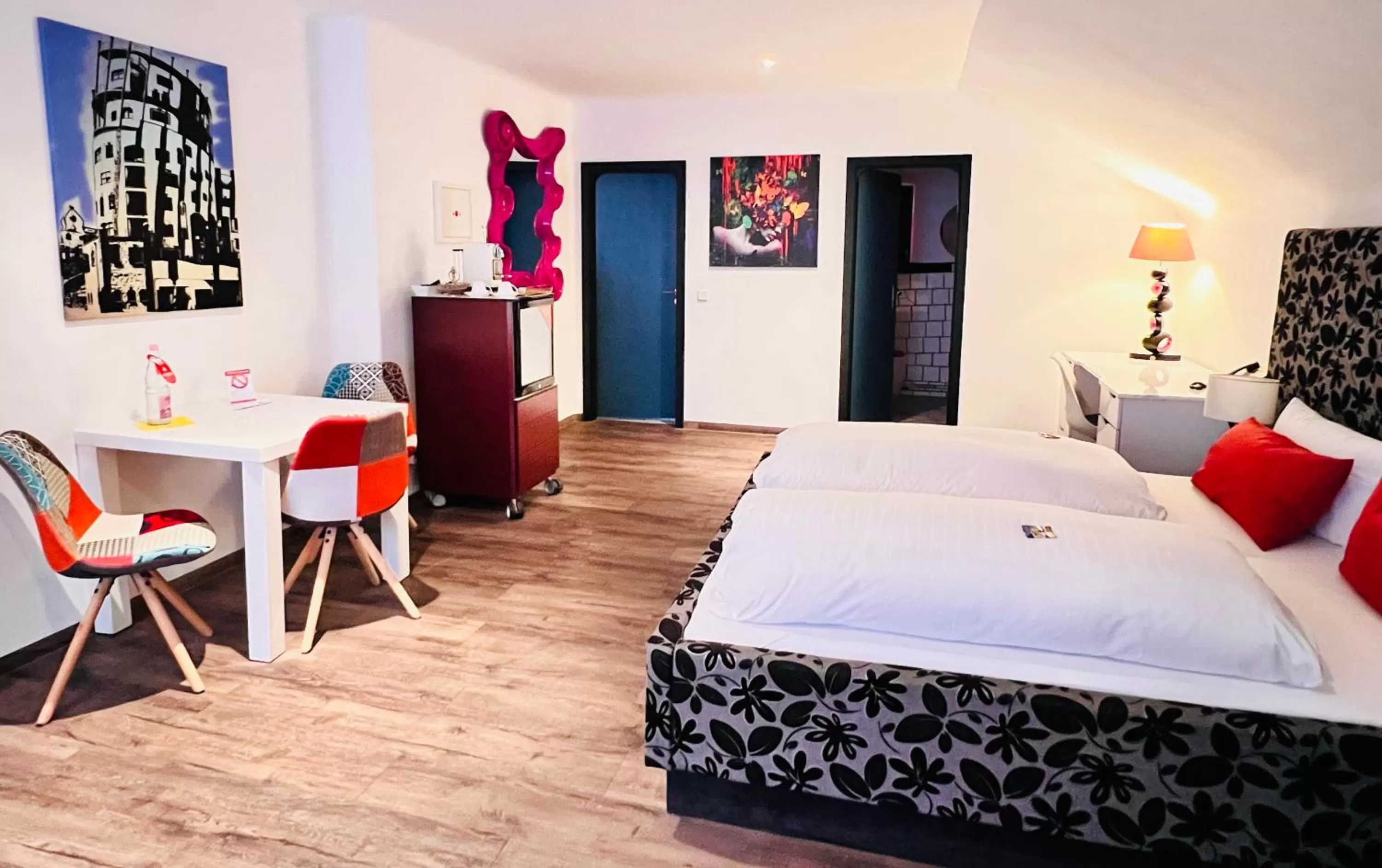 Photo of the whole room, Bed in artHOTEL Magdeburg