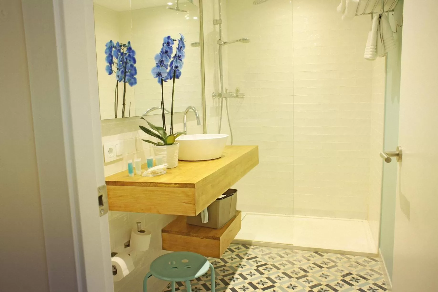 Shower in Hotel & Apartaments Thalassa Sport & Wellness