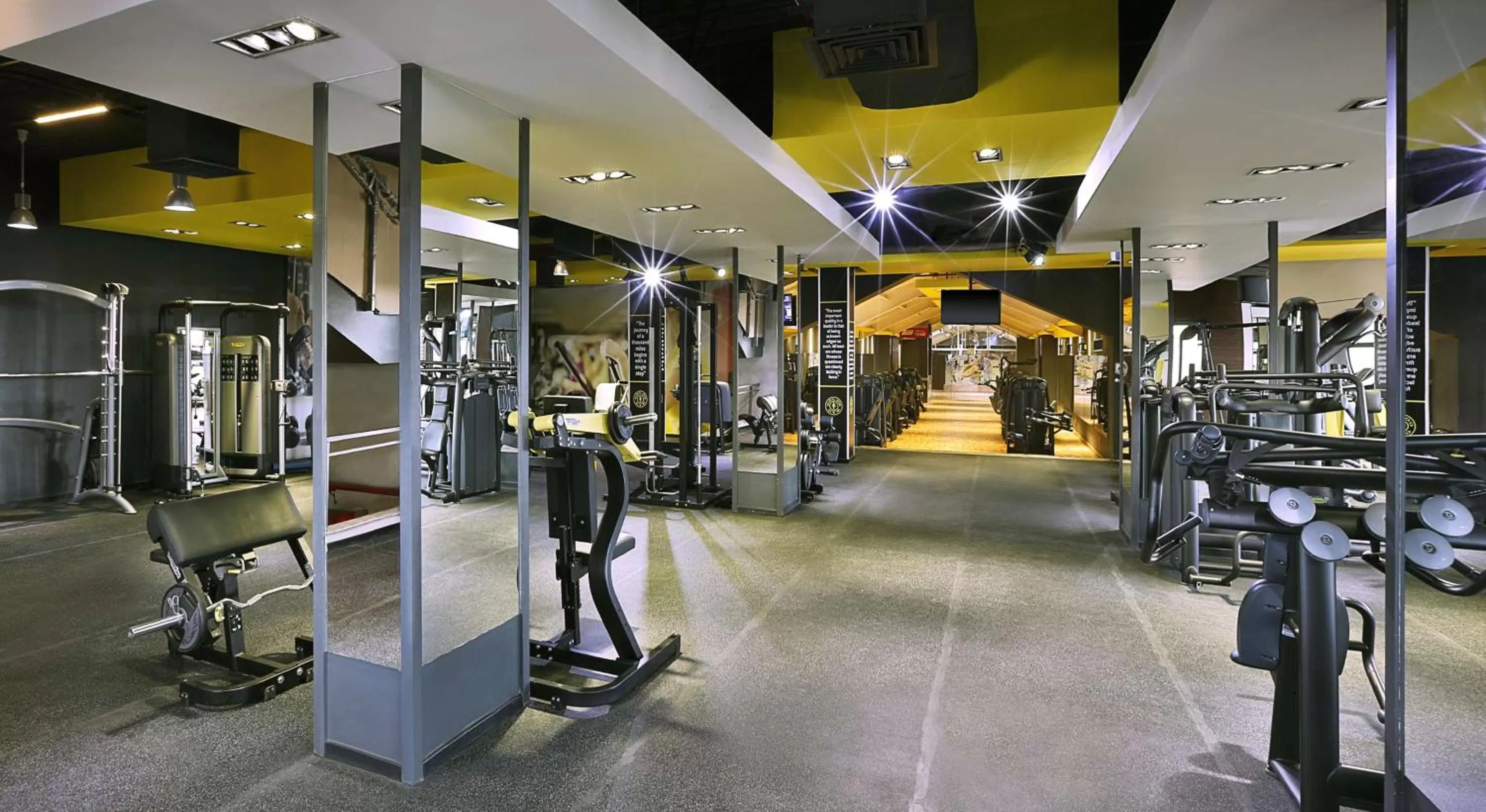 Fitness centre/facilities in Hilton Pyramids Golf