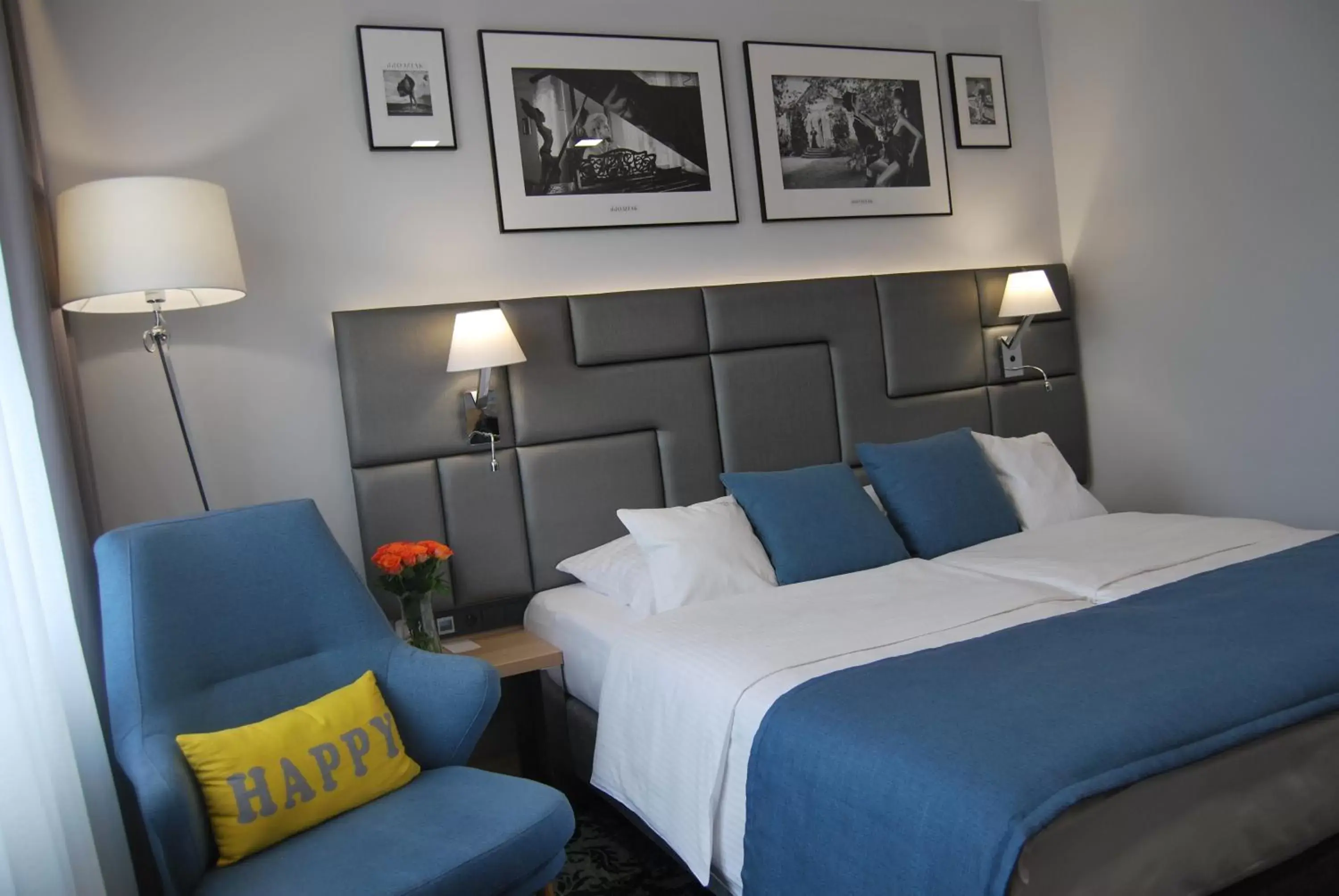 Bed in Hotel Włoski Italia Boutique Old Town Poznań Bed in Hotel Włoski Italia Boutique Old Town Poznań